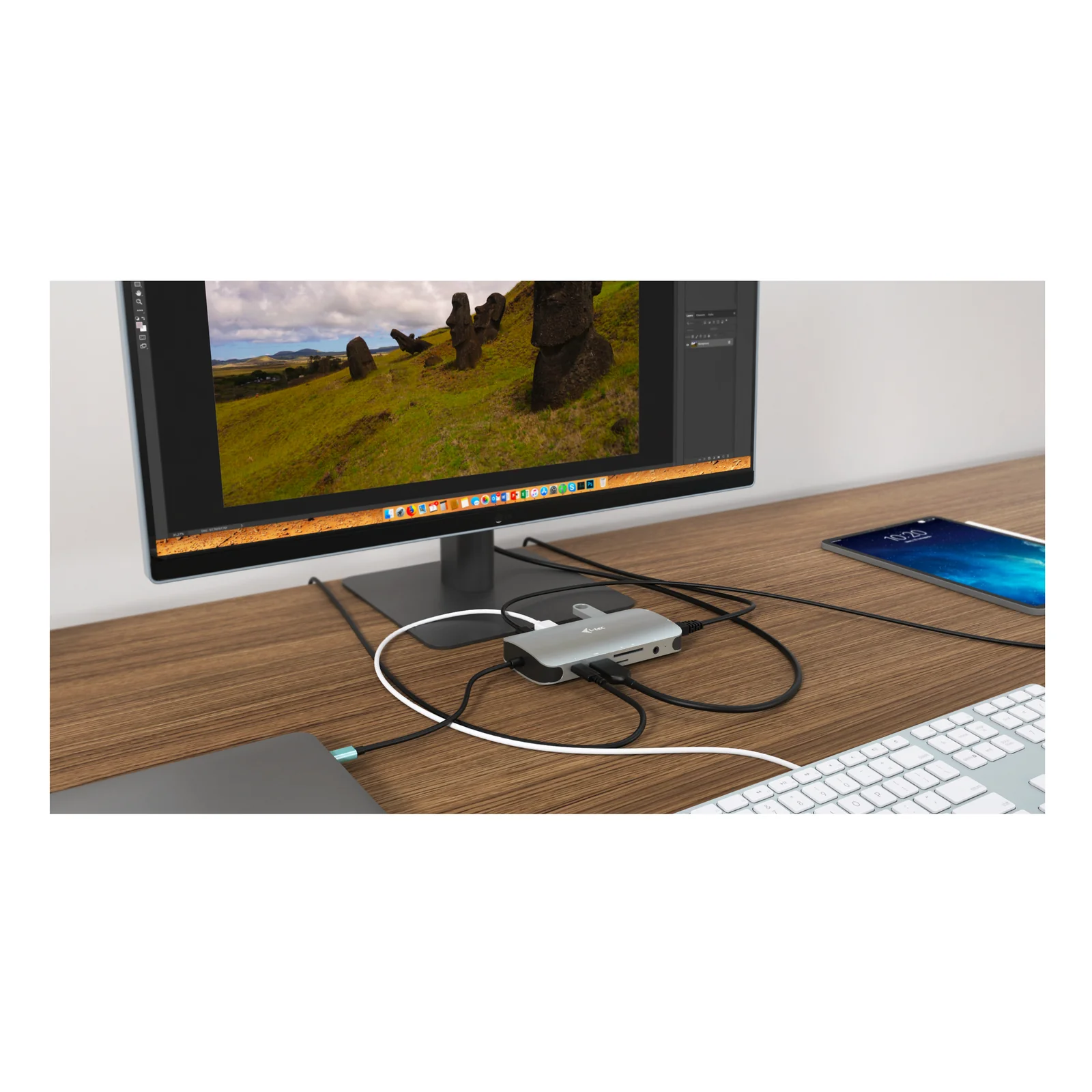 i-tec Metal USB-C Travel Nano Dock HDMI/VGA with LAN + Power Delivery 100 W