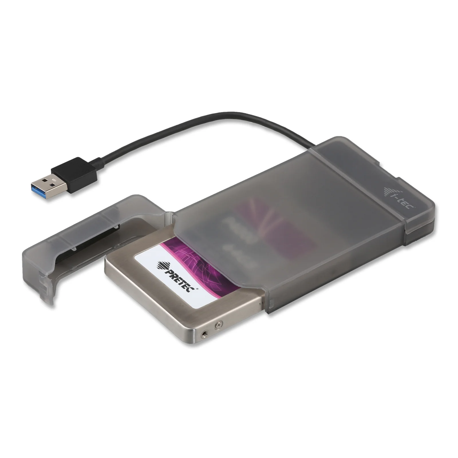 MySafe USB 3.0 Easy 2.5" External Case – Black
