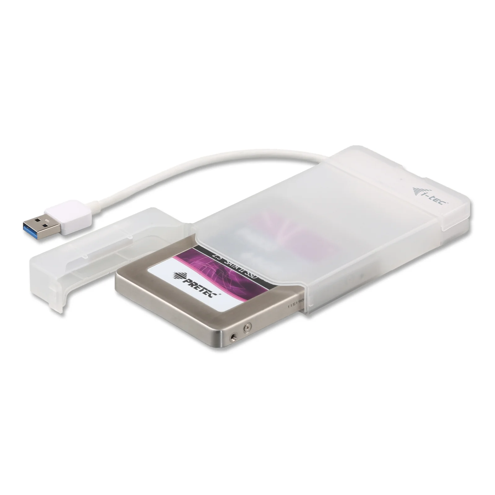 MySafe USB 3.0 Easy 2.5" External Case – White
