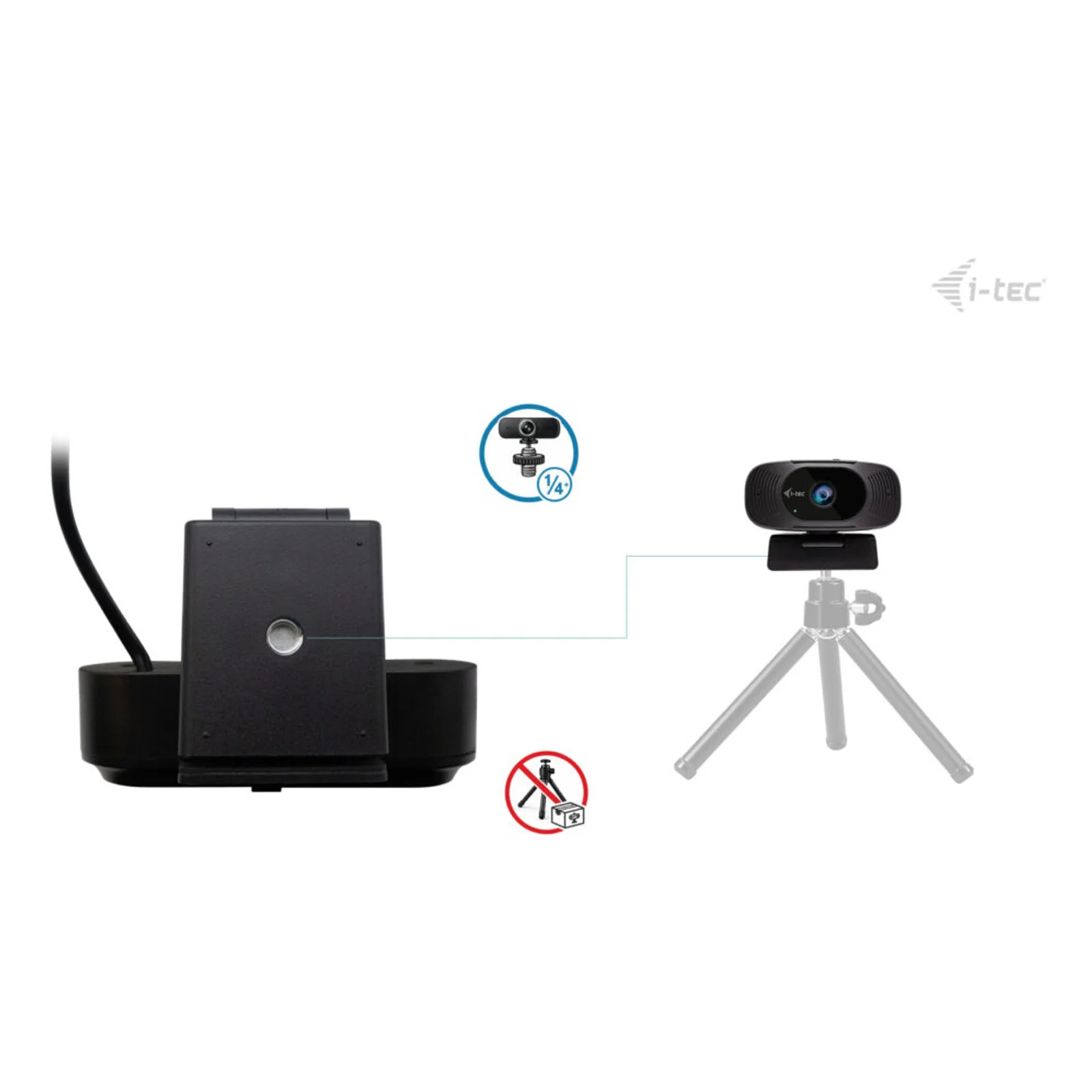 i-tec SOLOMON 300 4K Webcam
