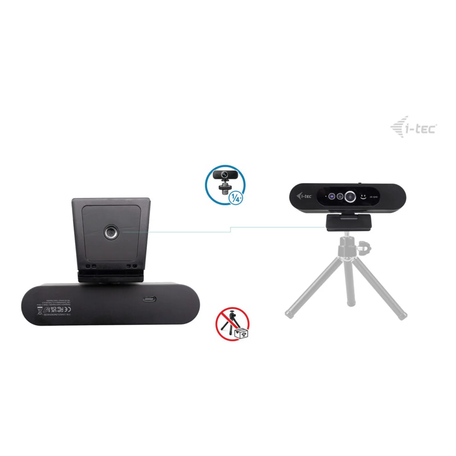 i-tec SOLOMON WH200 2K Webcam Windows Hello