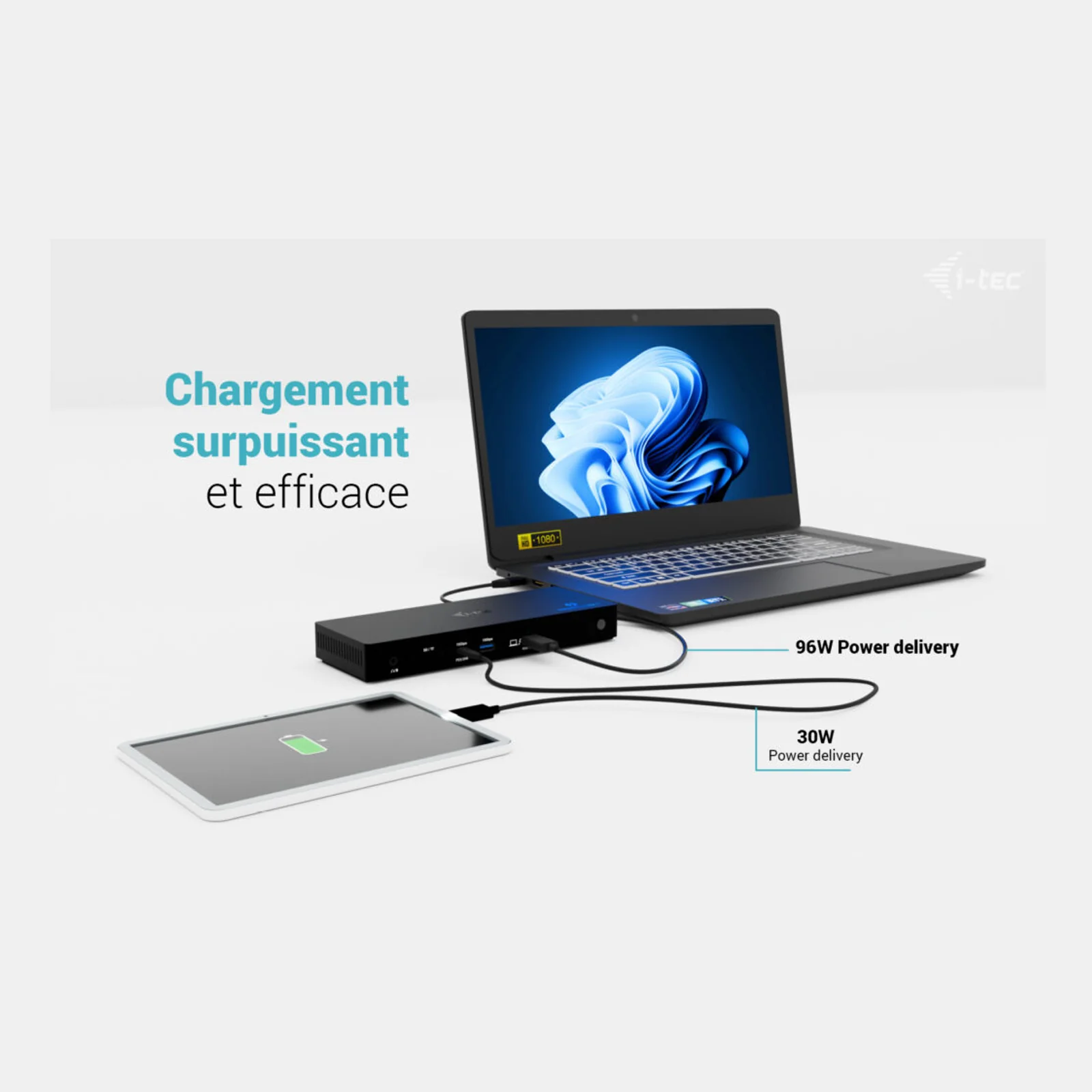 i-tec Thunderbolt4 Triple Display Docking Station + Power Delivery 96W