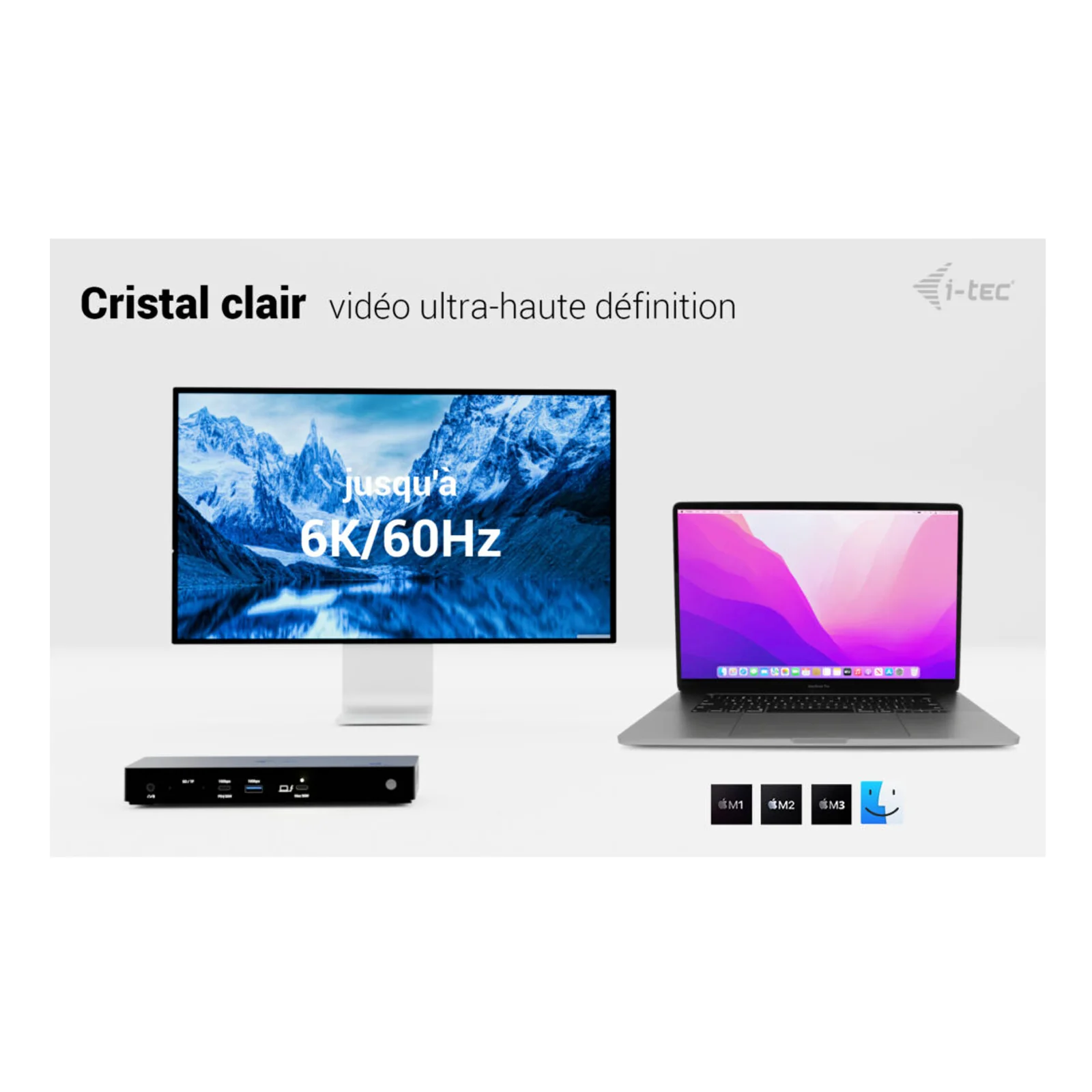 i-tec Thunderbolt4 Triple Display Docking Station + Power Delivery 96W