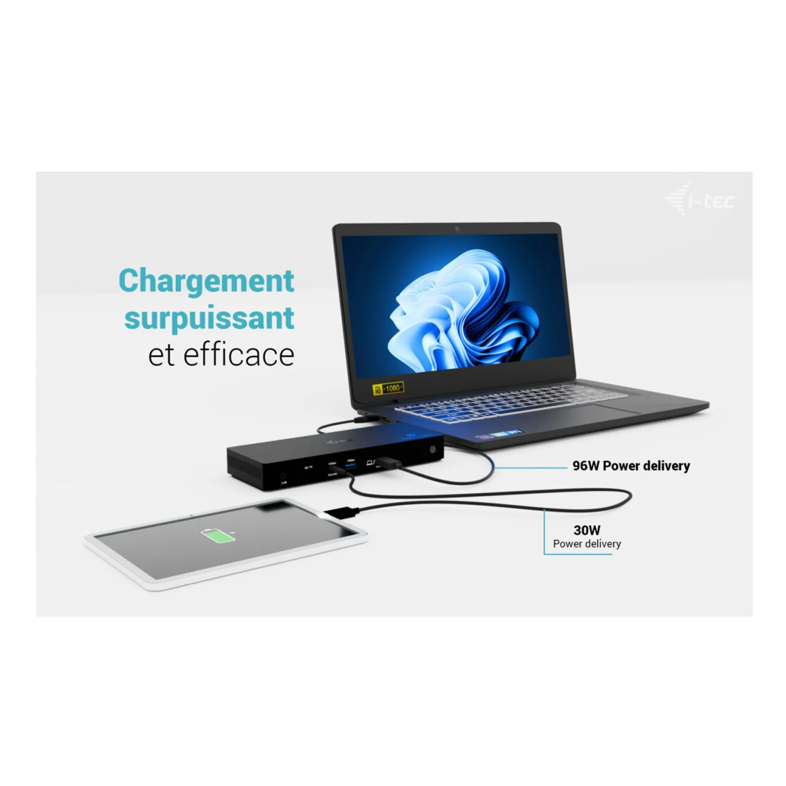 i-tec Thunderbolt4 Triple Display Docking Station + Power Delivery 96W