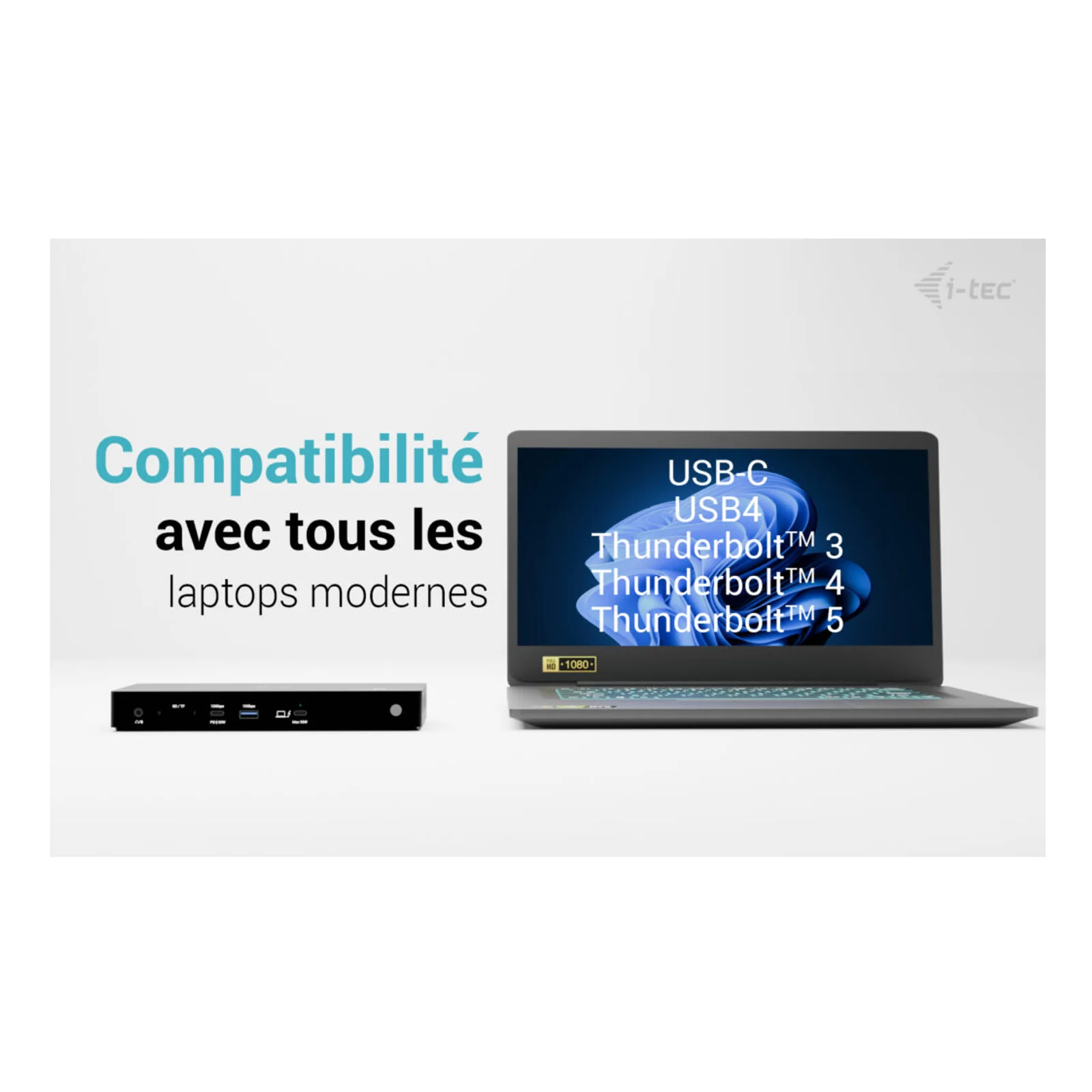 i-tec Thunderbolt4 Triple Display Docking Station + Power Delivery 96W