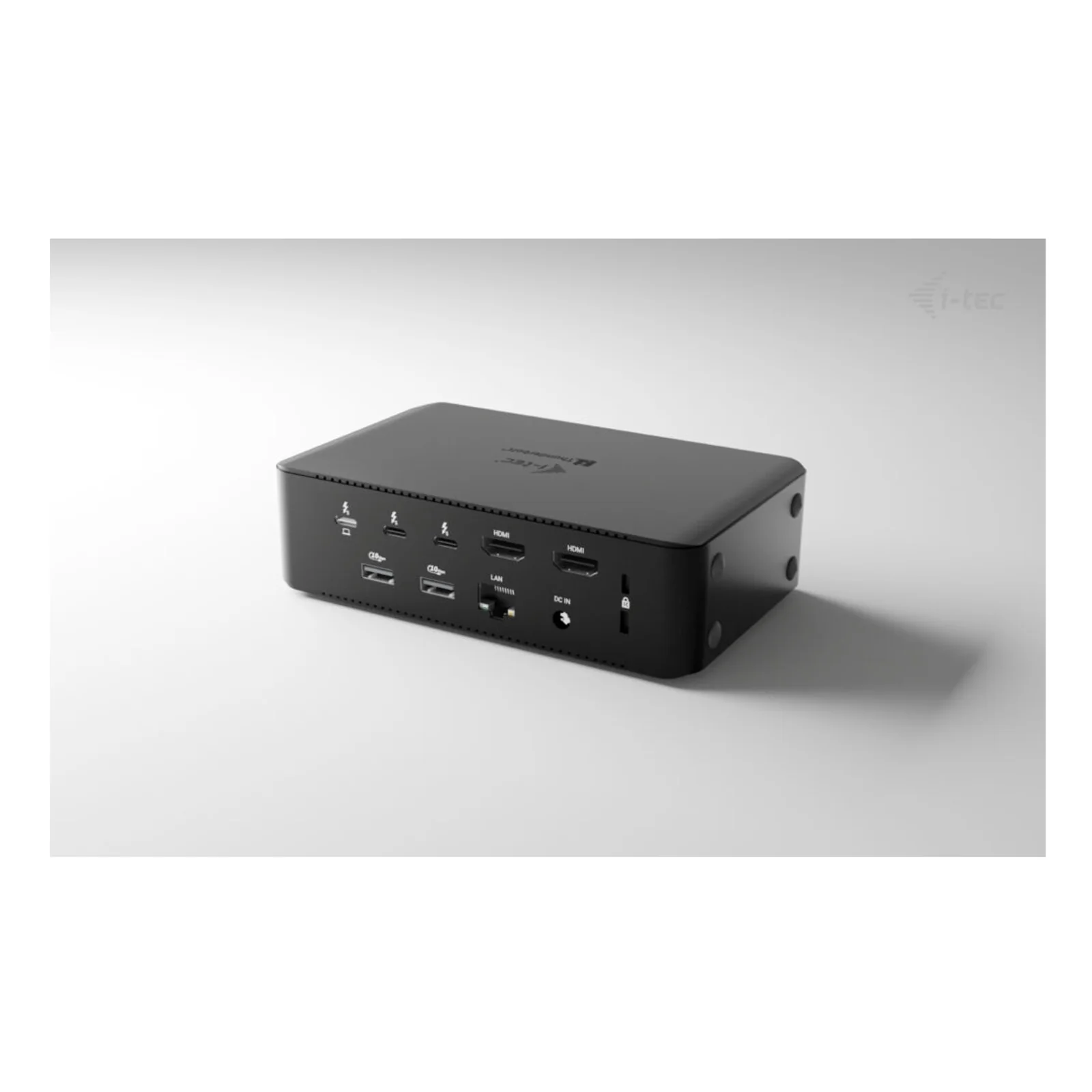 i-tec Thunderbolt5 Quattro Display Docking Station, 5x USB, 2.5 GLAN + Power Delivery 140W