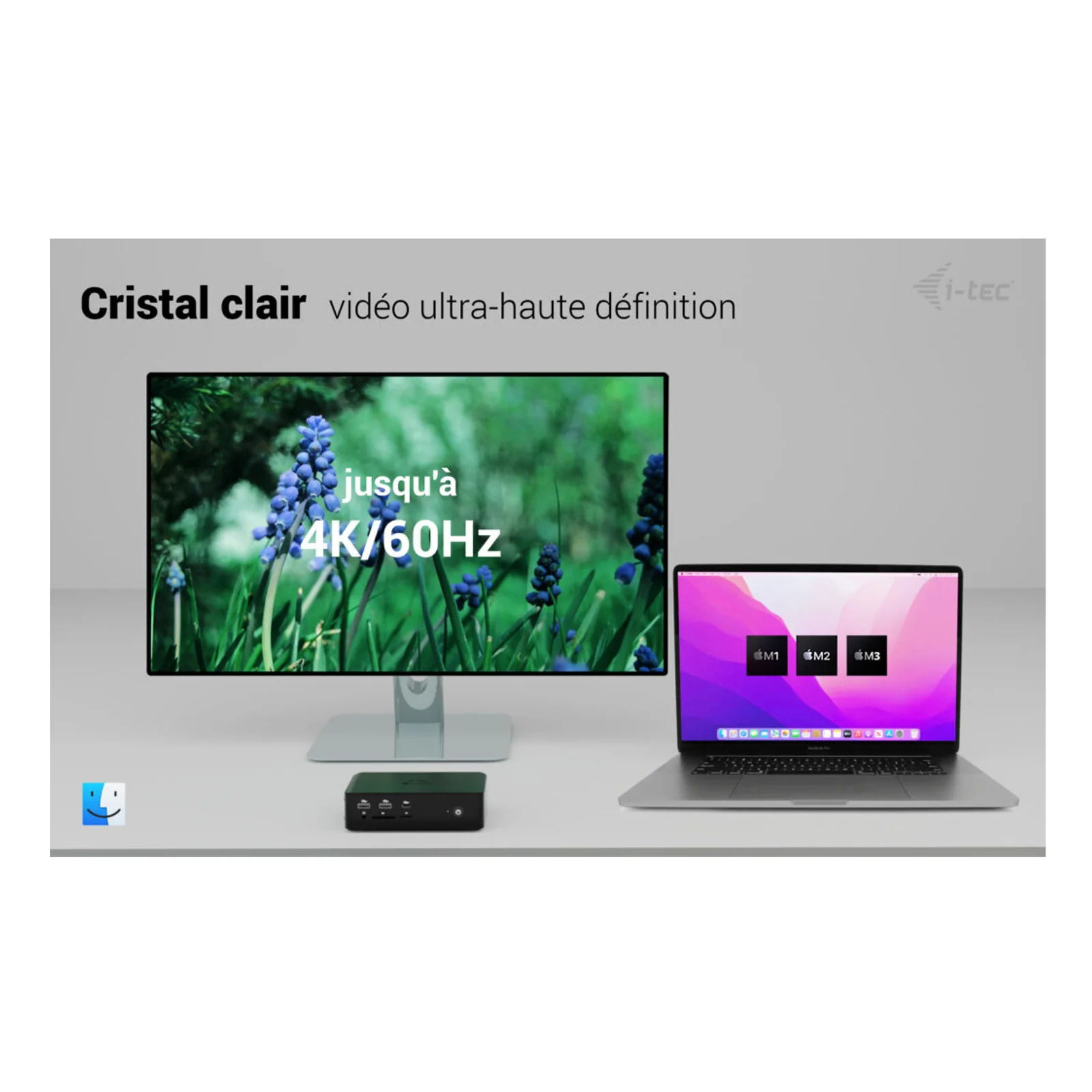 i-tec Thunderbolt5 Quattro Display Docking Station, 5x USB, 2.5 GLAN + Power Delivery 140W
