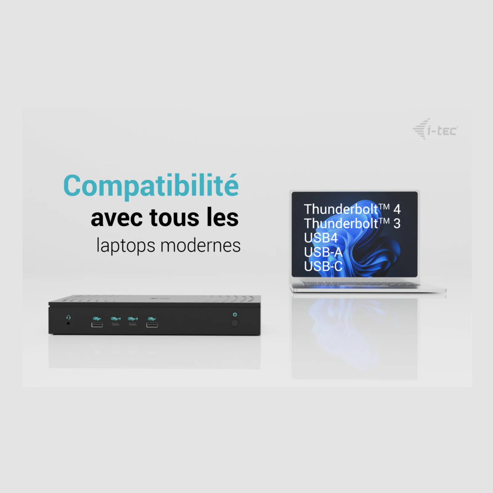i-tec Universal 5x 4K/60Hz Display Docking Station + Power Delivery 100W
