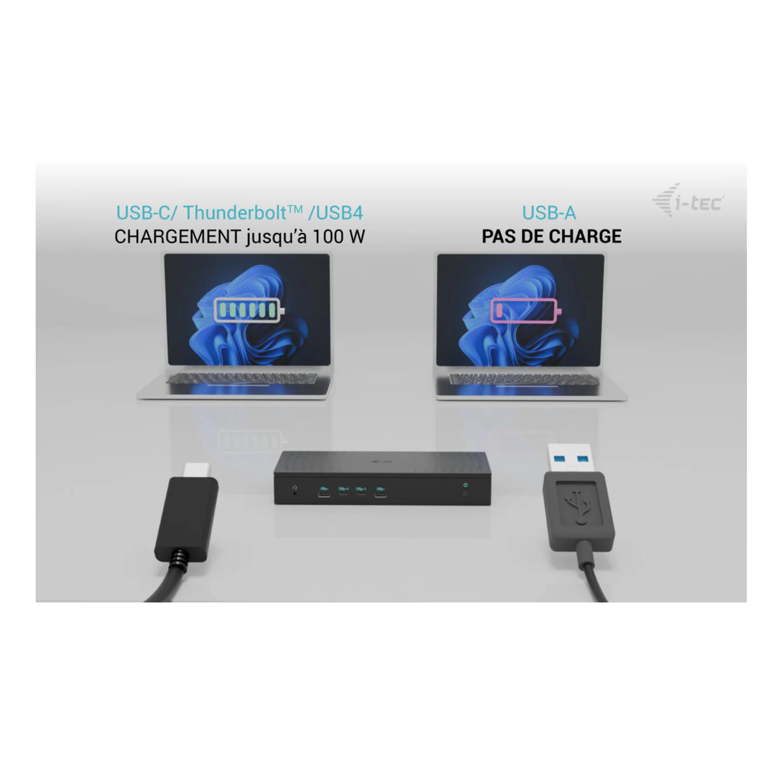 i-tec Universal 5x 4K/60Hz Display Docking Station + Power Delivery 100W