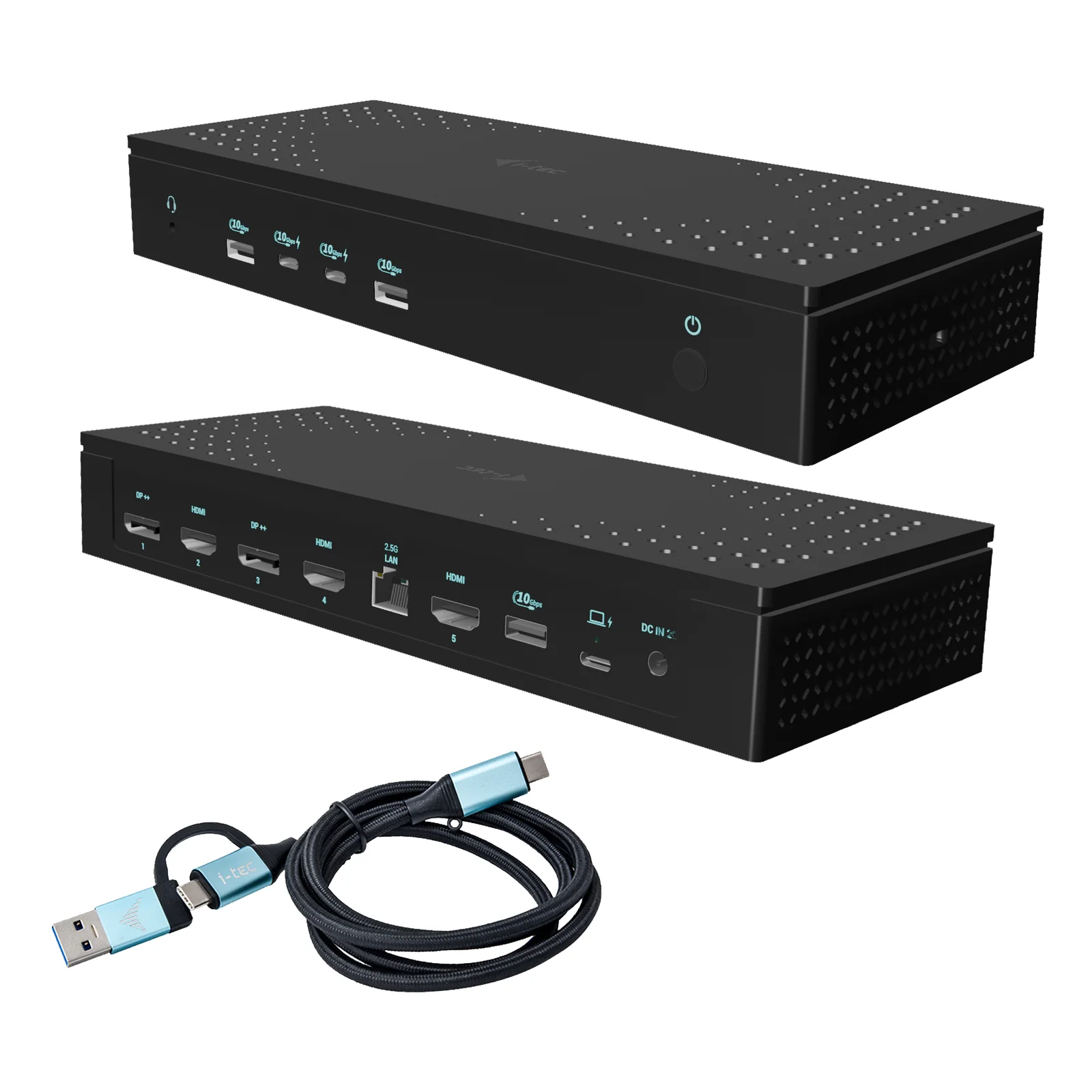 Universal 5x 4K/60Hz Display Docking Station + Power Delivery 100W