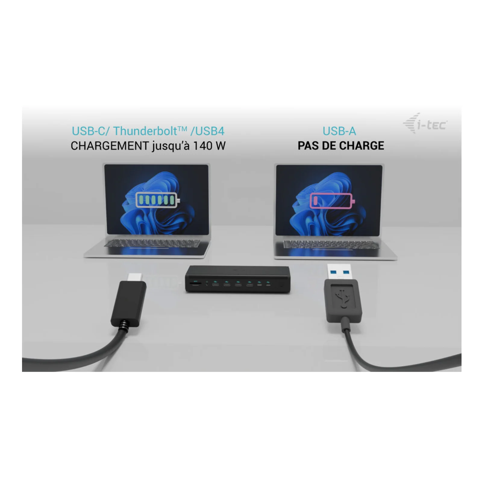i-tec Universal 6x 4K/60Hz Display Docking Station + Power Delivery 140W