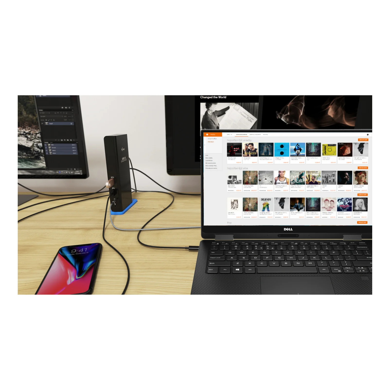 i-tec USB 3.0/USB-C Dual HDMI Docking Station