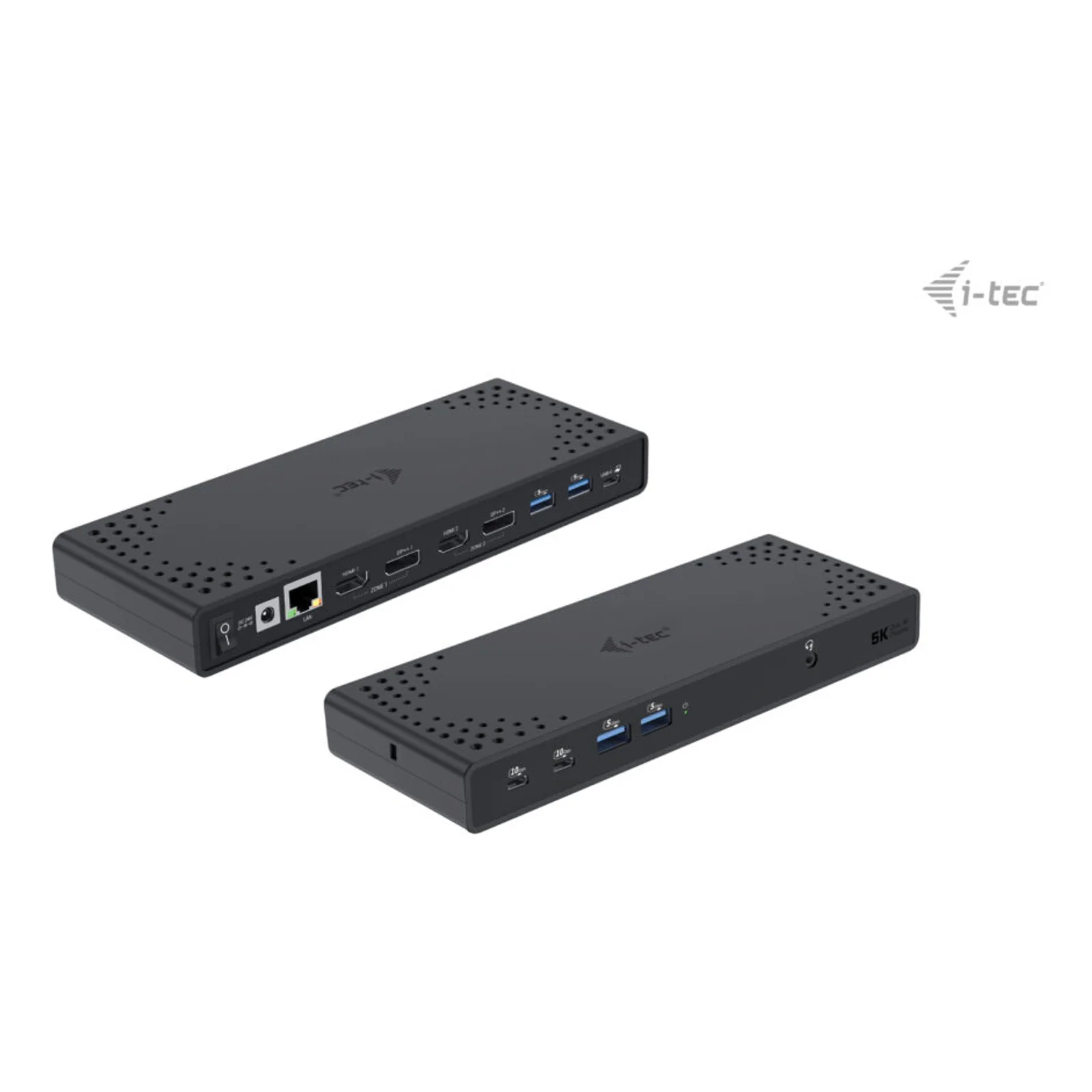 i-tec USB 3.0 / USB-C / Thunderbolt 3 Dual Display Docking Station Gen2 + Power Delivery 100W