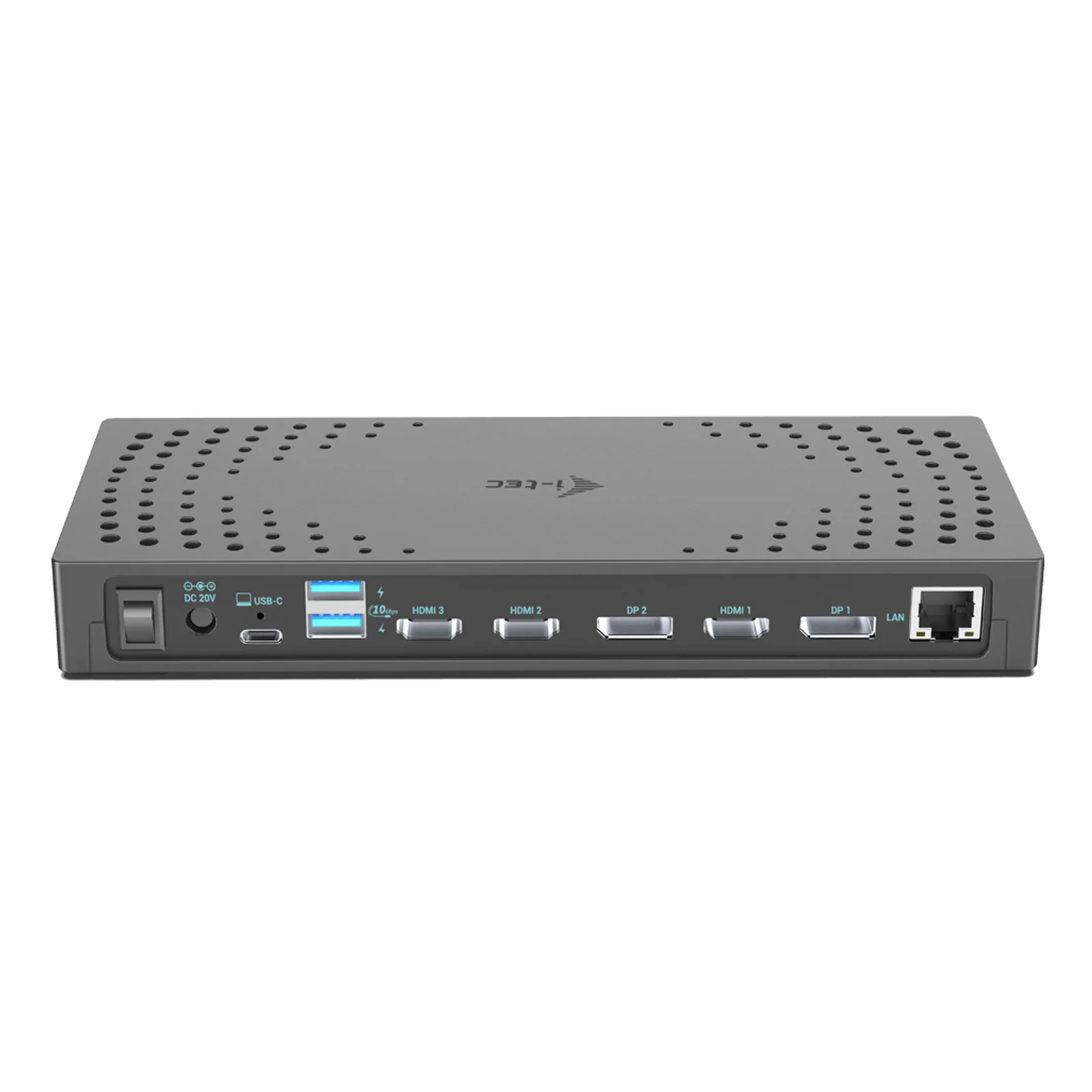 i-tec USB 3.0 / USB-C / Thunderbolt, 3x 4K Docking Station Gen 2 + Power Delivery 100W