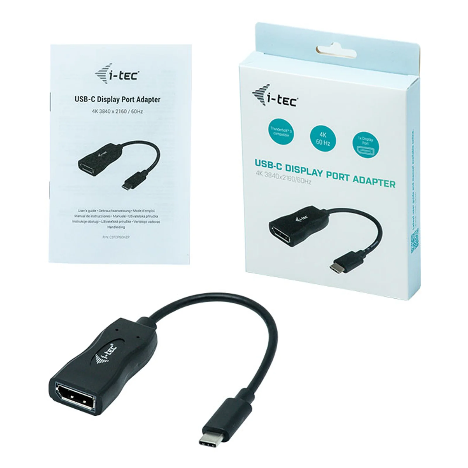 i-tec USB-C Display Port Adapter 4K/60 Hz