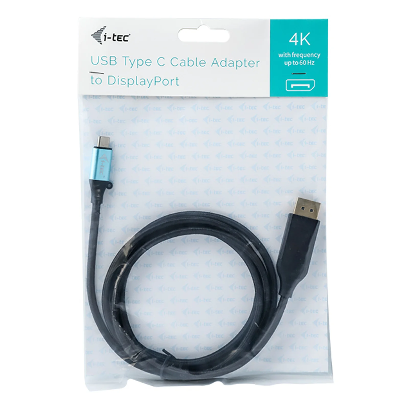 i-tec USB-C DisplayPort Cable Adapter 4K / 60 Hz 150cm