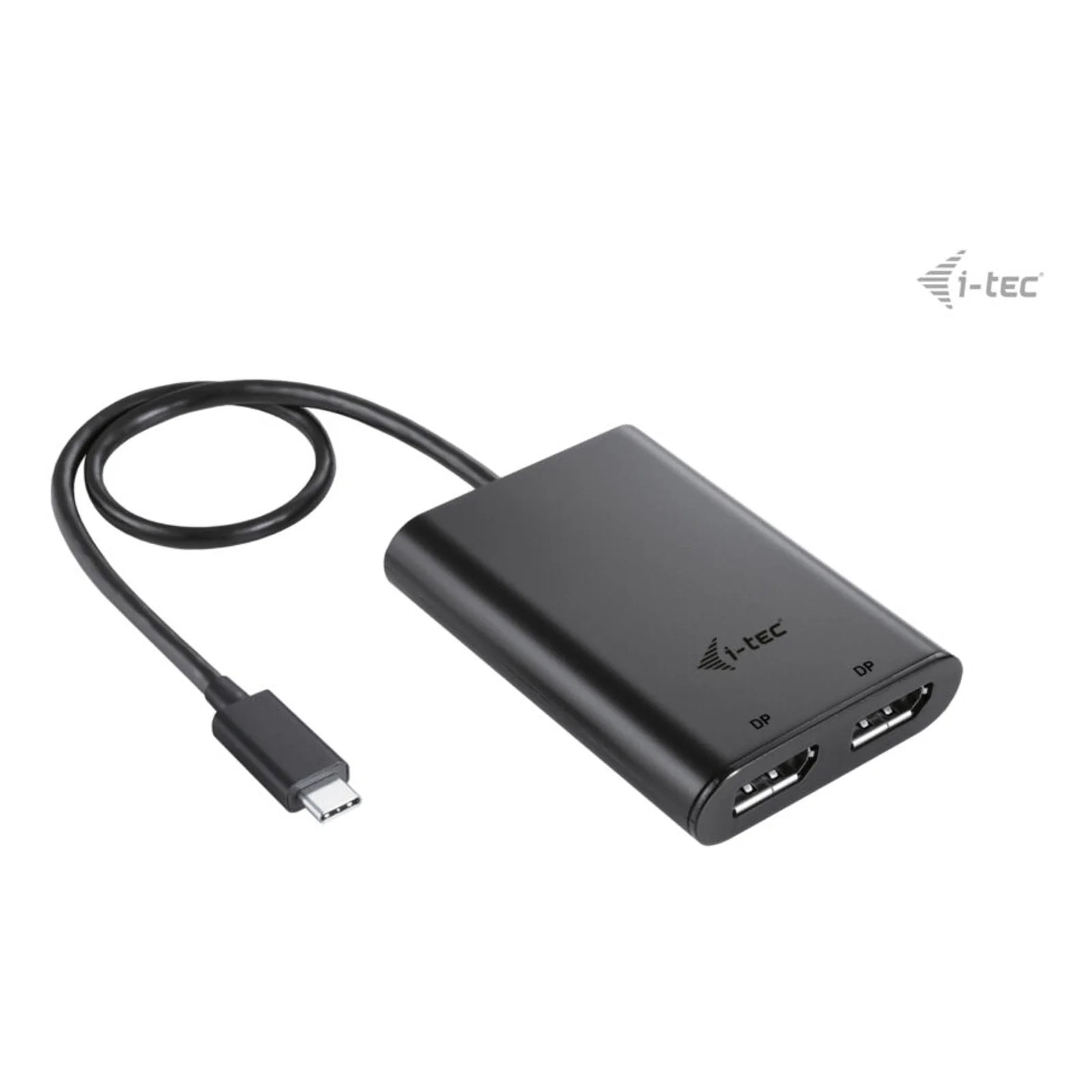 i-tec USB-C Dual 4K/60Hz (single 8K/30Hz) DP Video Adapter