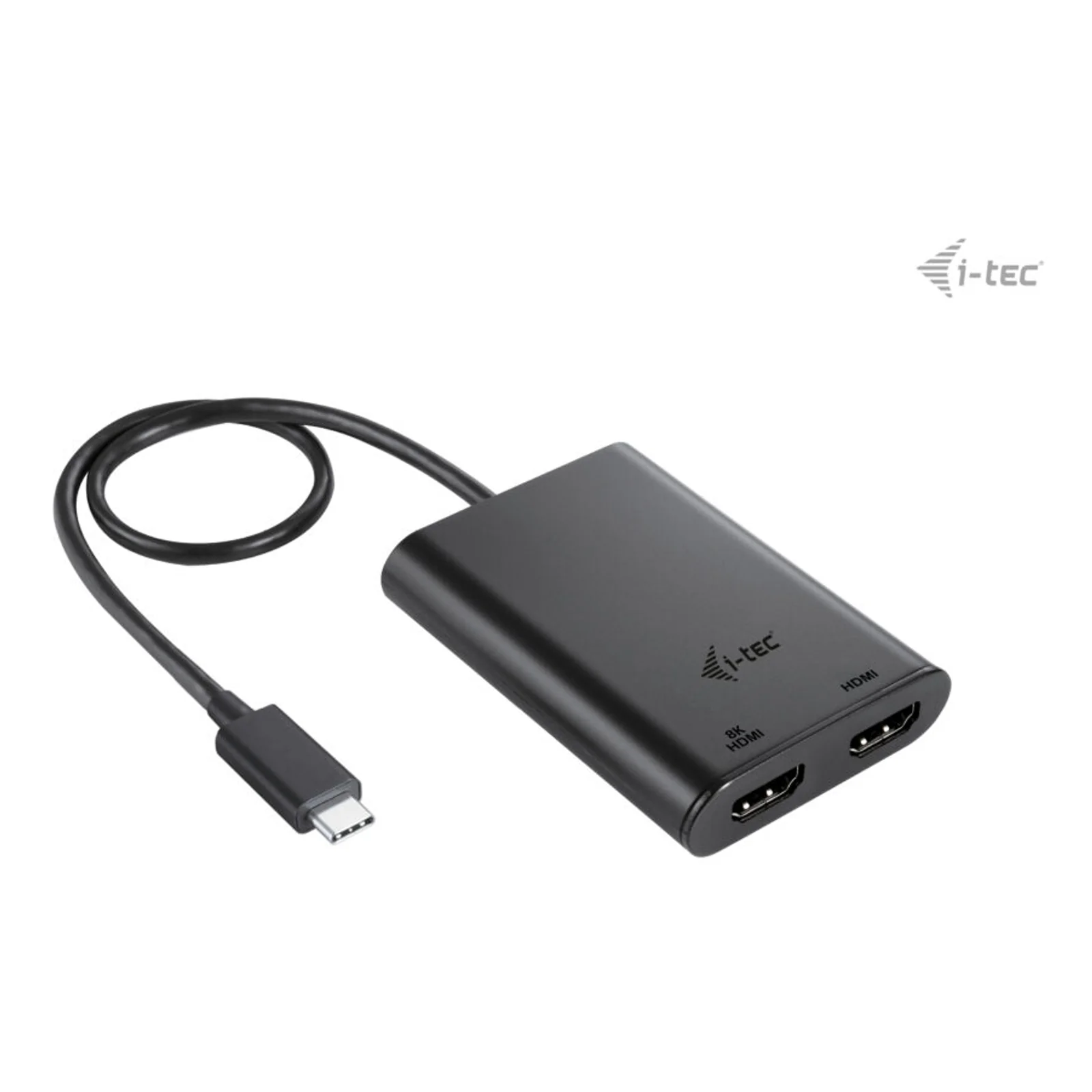 i-tec USB-C Dual 4K/60Hz (single 8K/30Hz) HDMI Video Adapter