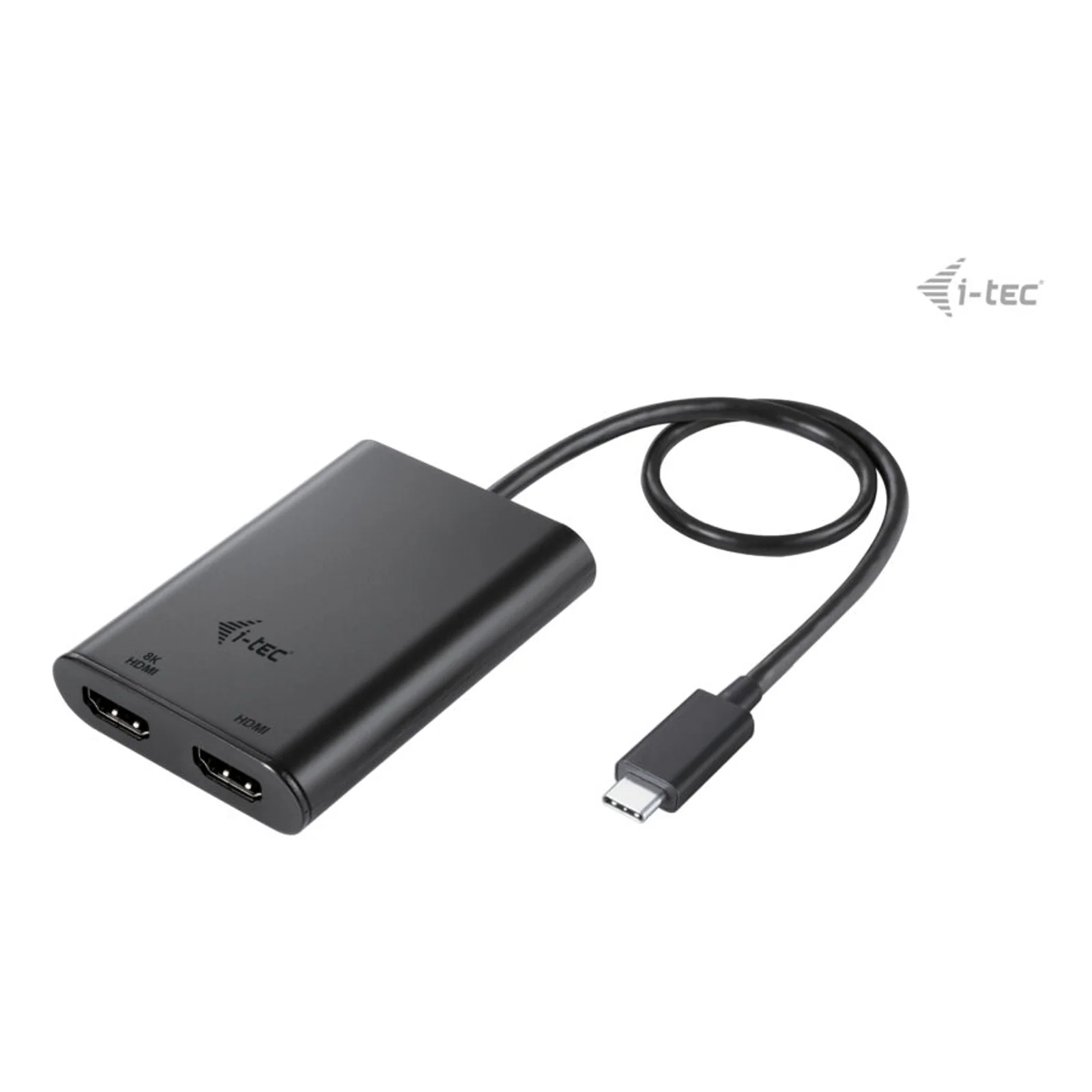 i-tec USB-C Dual 4K/60Hz (single 8K/30Hz) HDMI Video Adapter