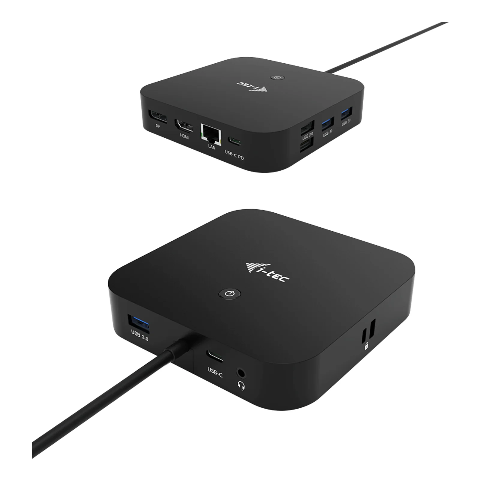 USB-C HDMI DP Docking Station with Power Delivery 100 W