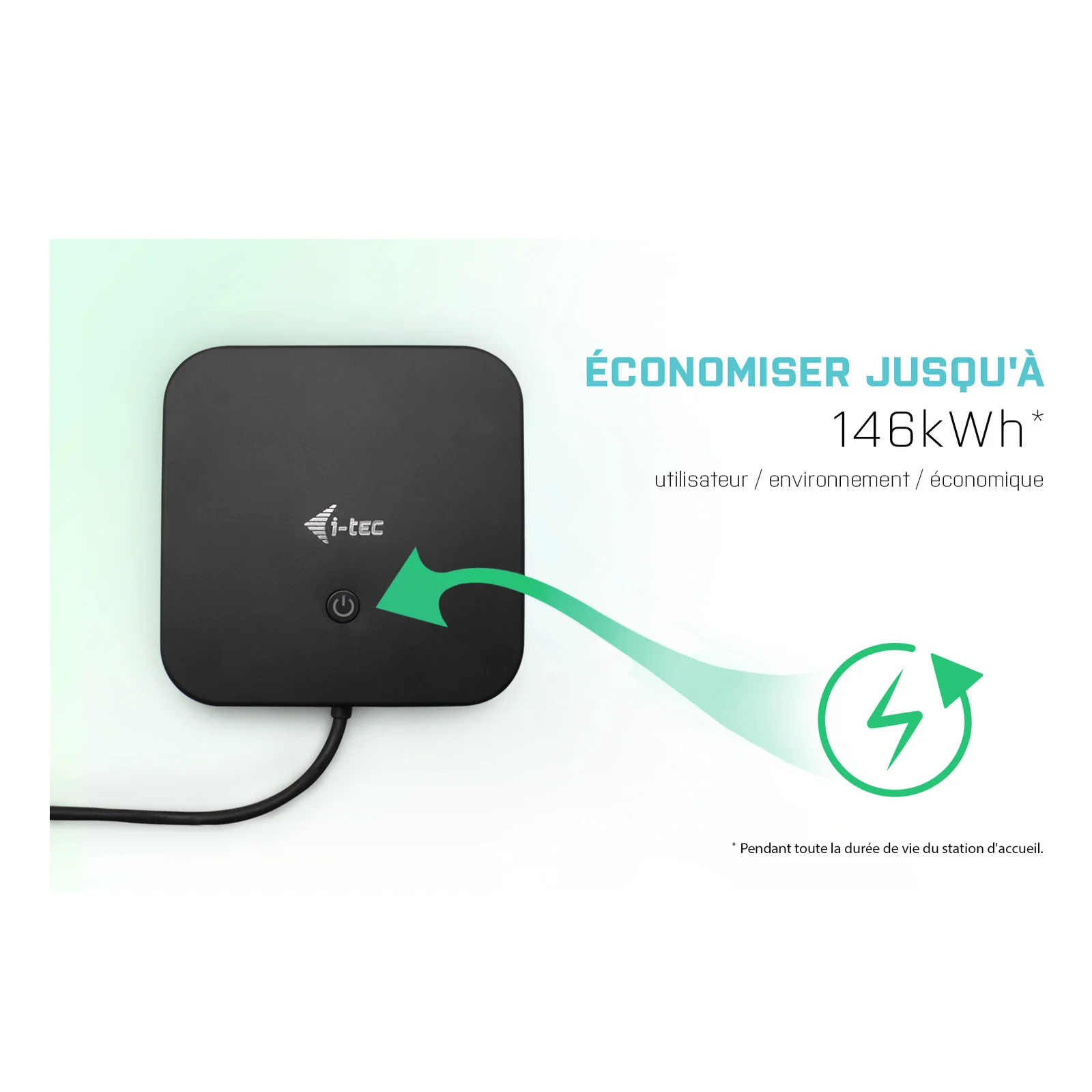 i-tec USB-C HDMI DP Docking Station with Power Delivery 100 W + Universal Charger 100 W