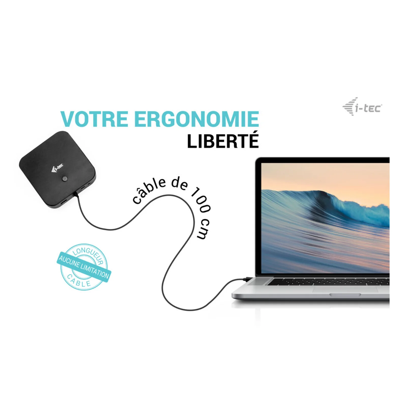 i-tec USB-C HDMI Dual DP Docking Station with Power Delivery 100 W