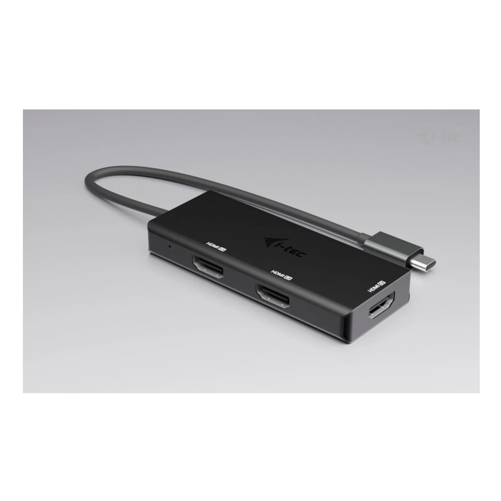 i-tec USB-C Triple 4K HDMI Video Adapter, Power Delivery 100W