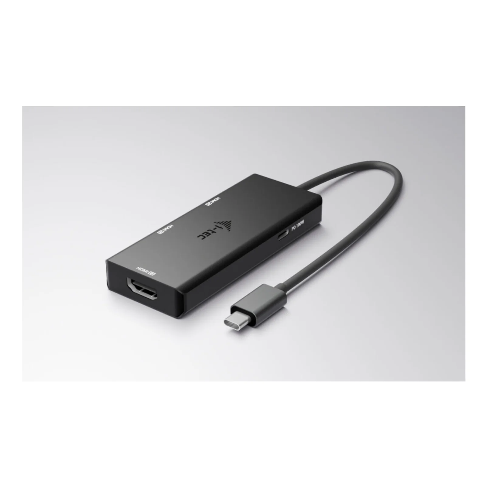 i-tec USB-C Triple 4K HDMI Video Adapter, Power Delivery 100W
