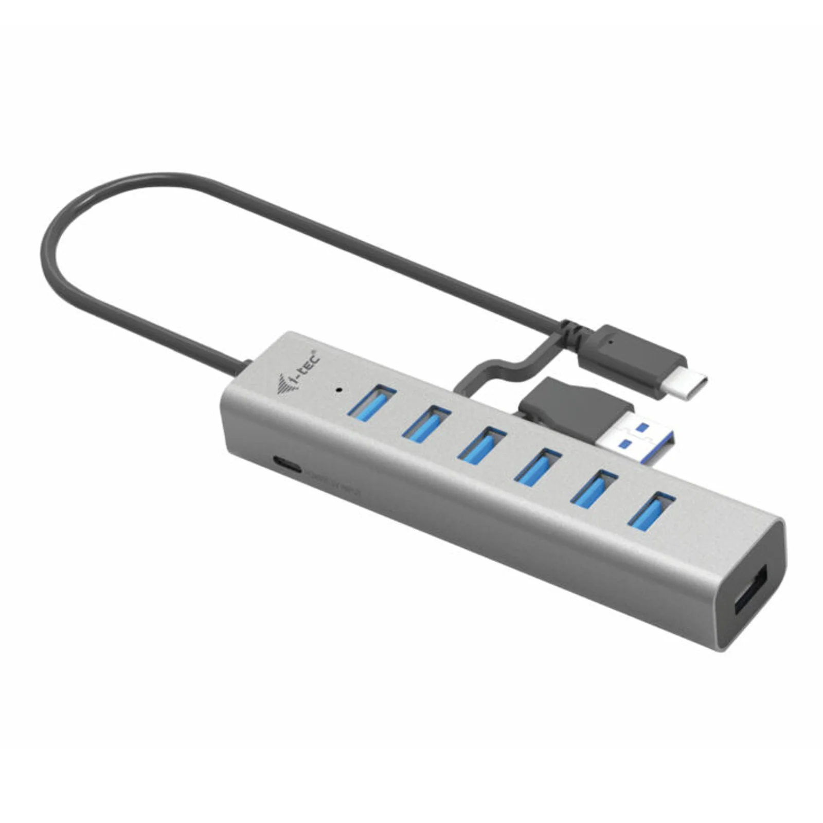 i-tec USB-C/USB-A Charging Metal HUB 7 Port