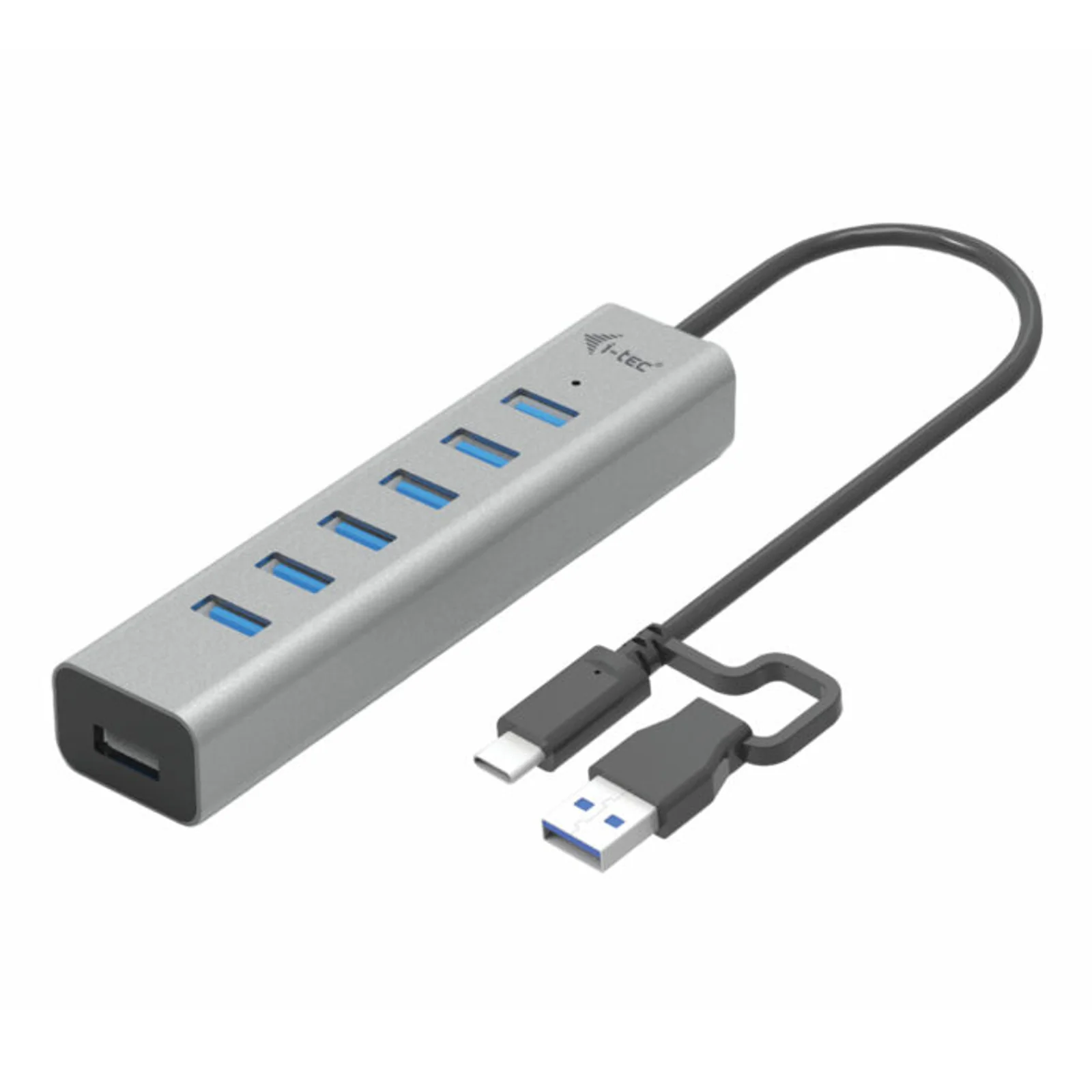 USB-C/USB-A Charging Metal HUB 7 Port