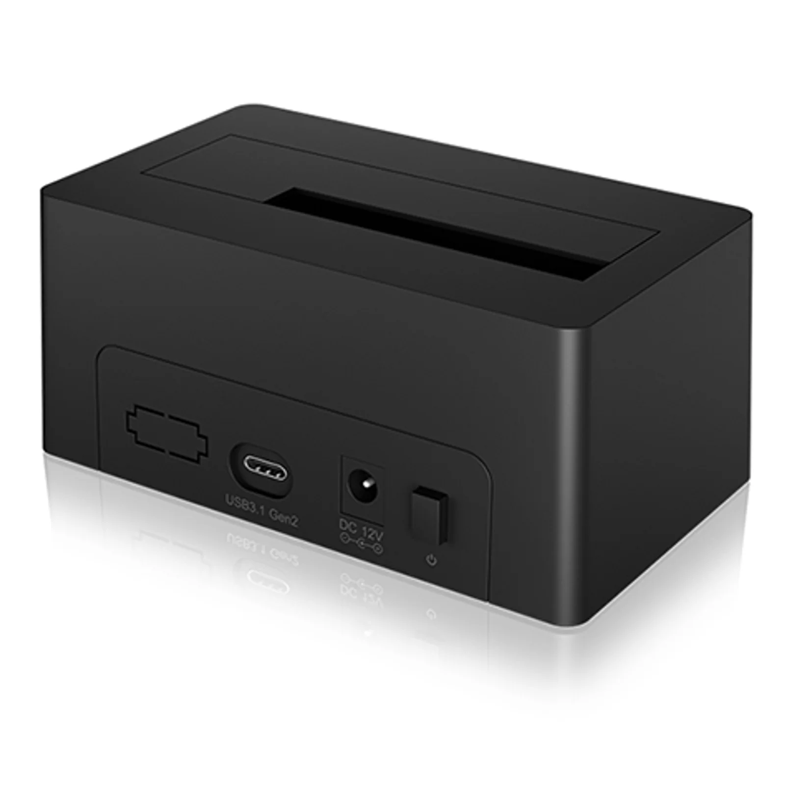 ICY BOX IB-1121-C31 USB 3.2 Gen 2 (3.1 Gen 2) Type-C Anthracite, Noir