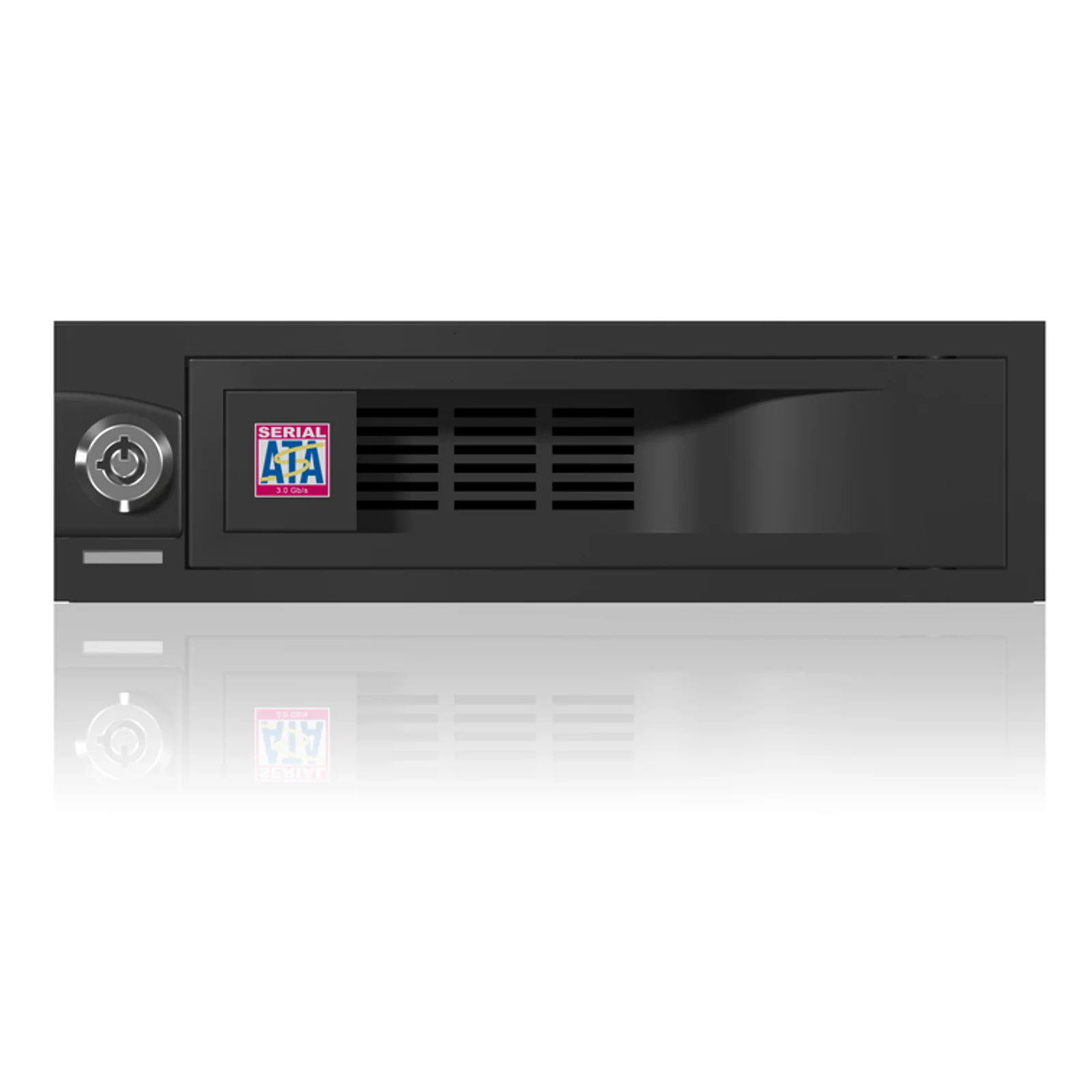 ICY BOX IB-168SK-B 13,3 cm (5.25") Panneau de support Noir