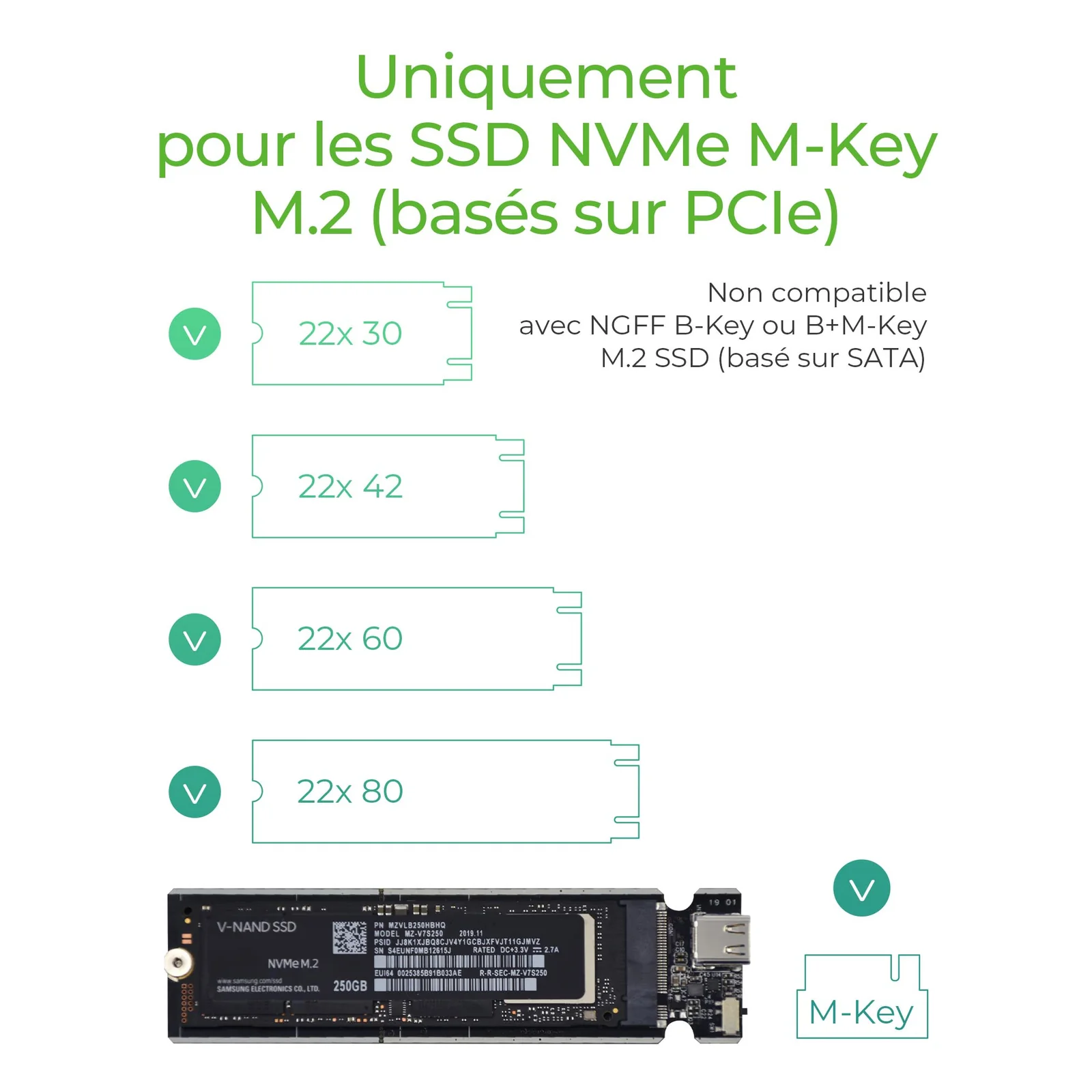 ICY BOX IB-1817M-C31 Enceinte ssd Gris M.2