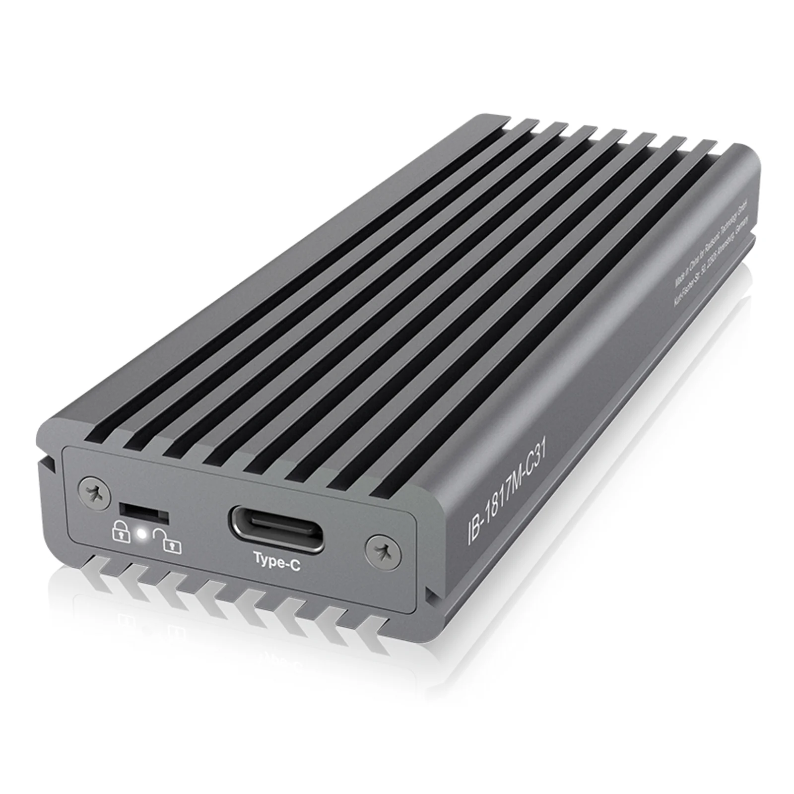 ICY BOX IB-1817M-C31 Enceinte ssd Gris M.2