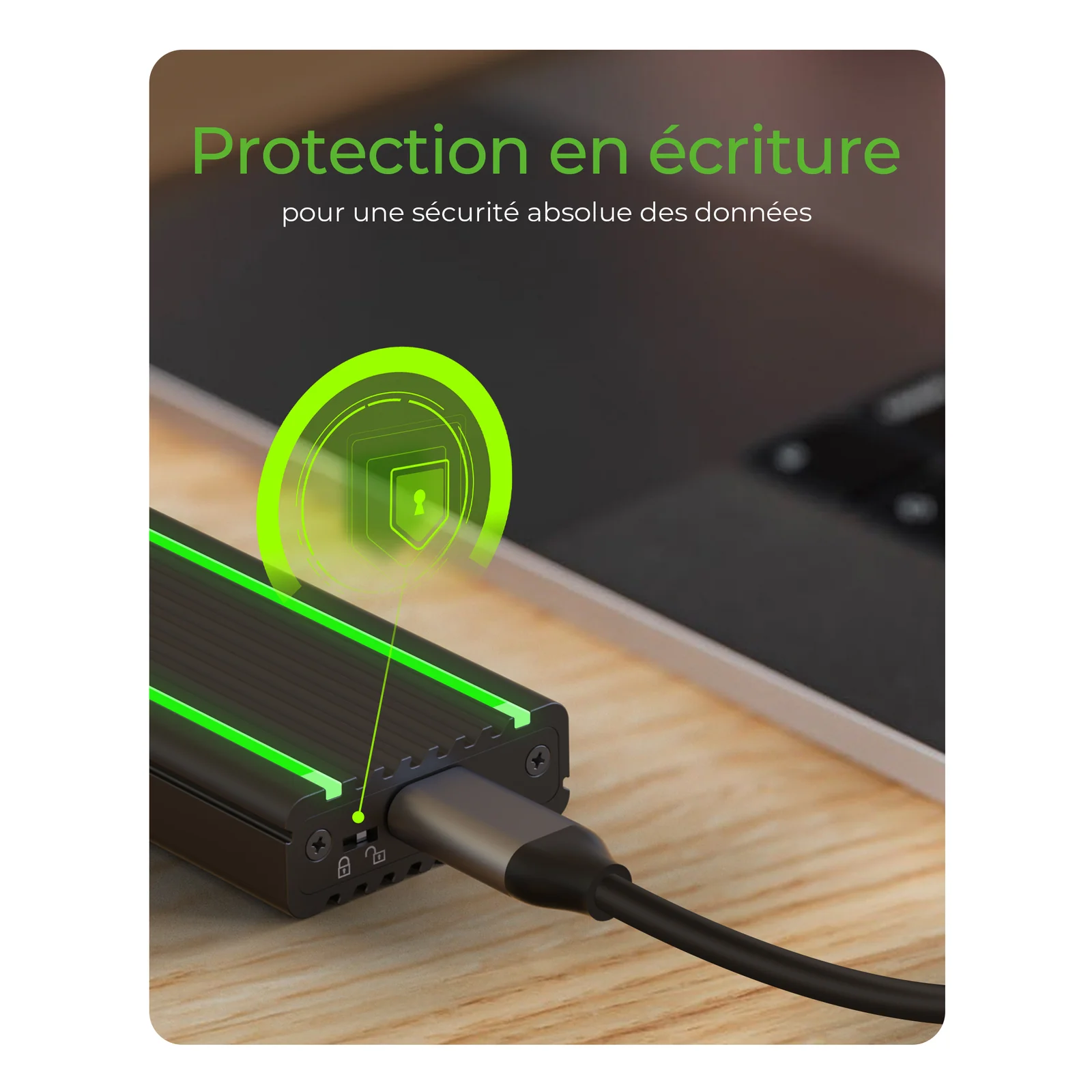 ICY BOX IB-1824ML-C31 Enceinte ssd Noir M.2