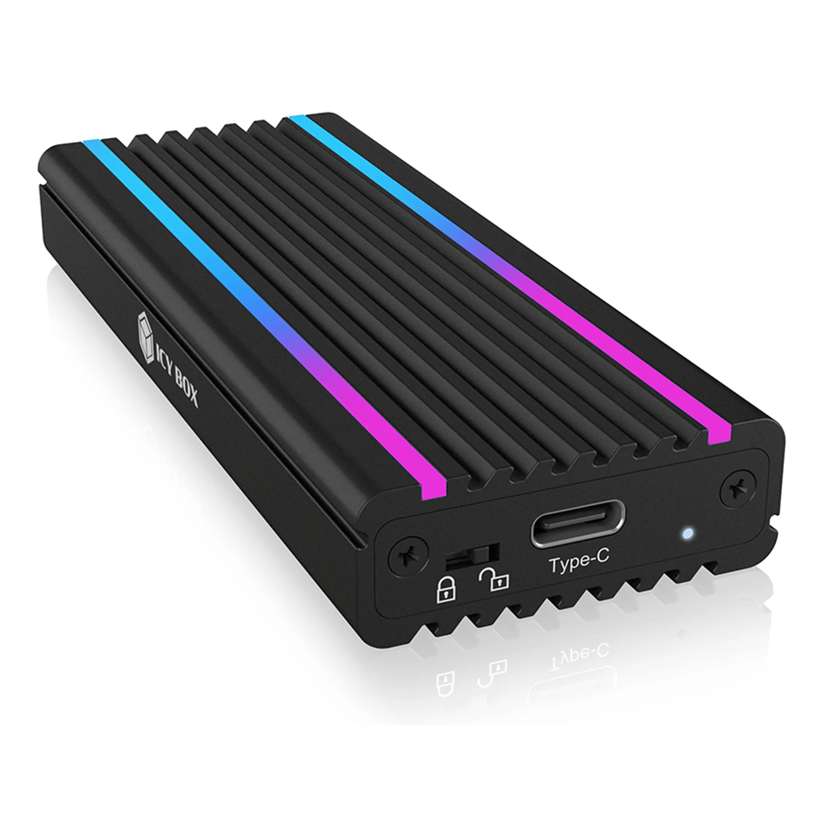 ICY BOX IB-1824ML-C31 Enceinte ssd Noir M.2