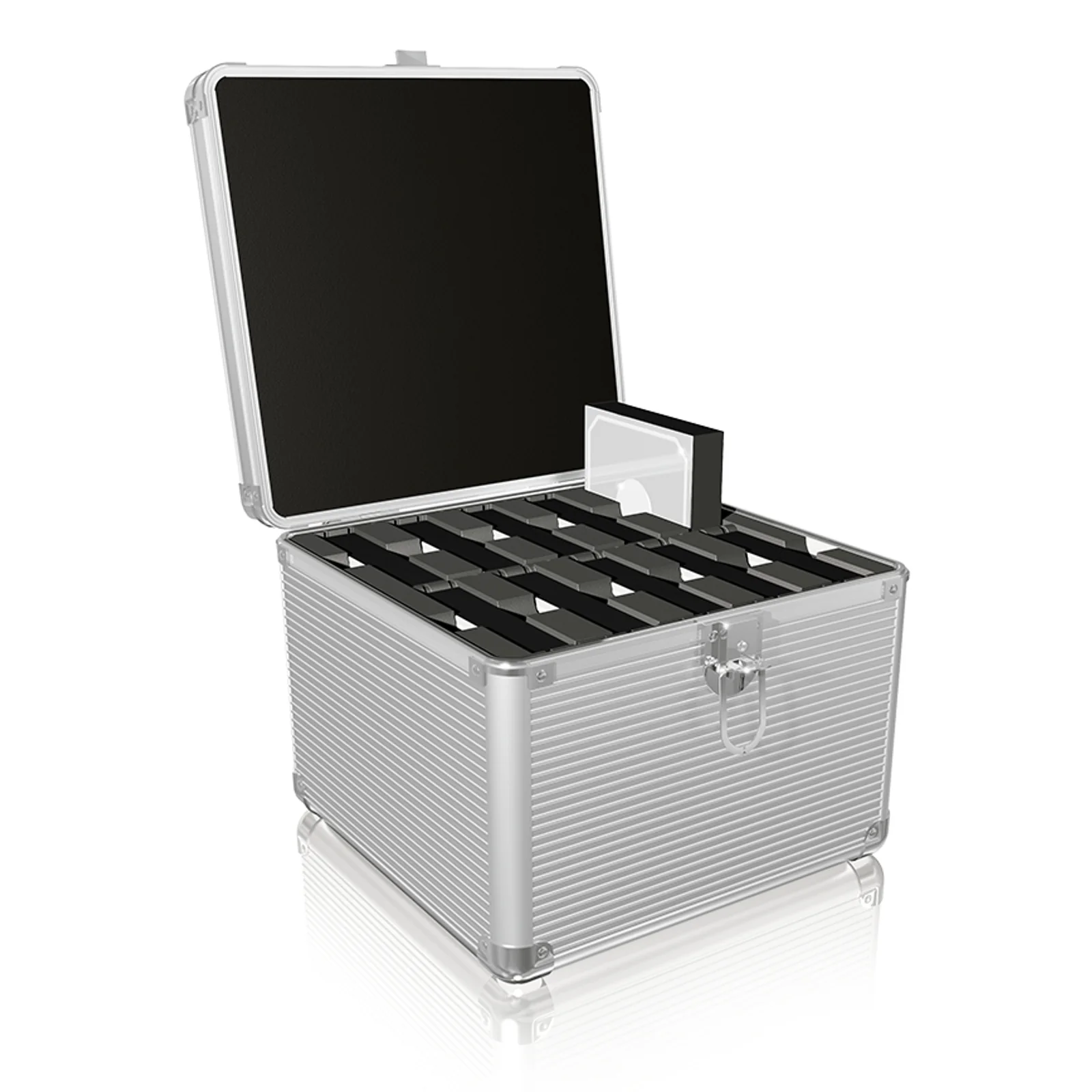 IB-AC628 Valise Métal, Plastique Argent