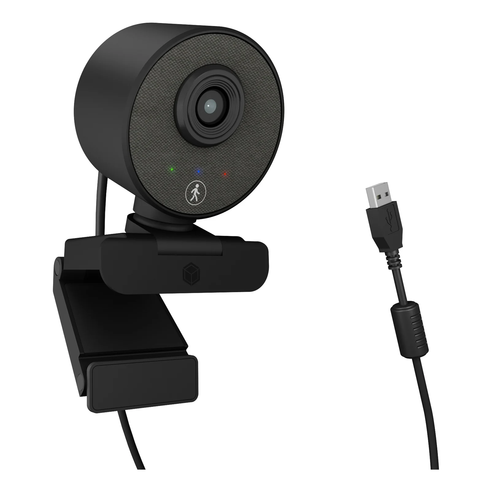 ICY BOX IB-CAM501-HD webcam 1920 x 1080 pixels USB 2.0 Noir