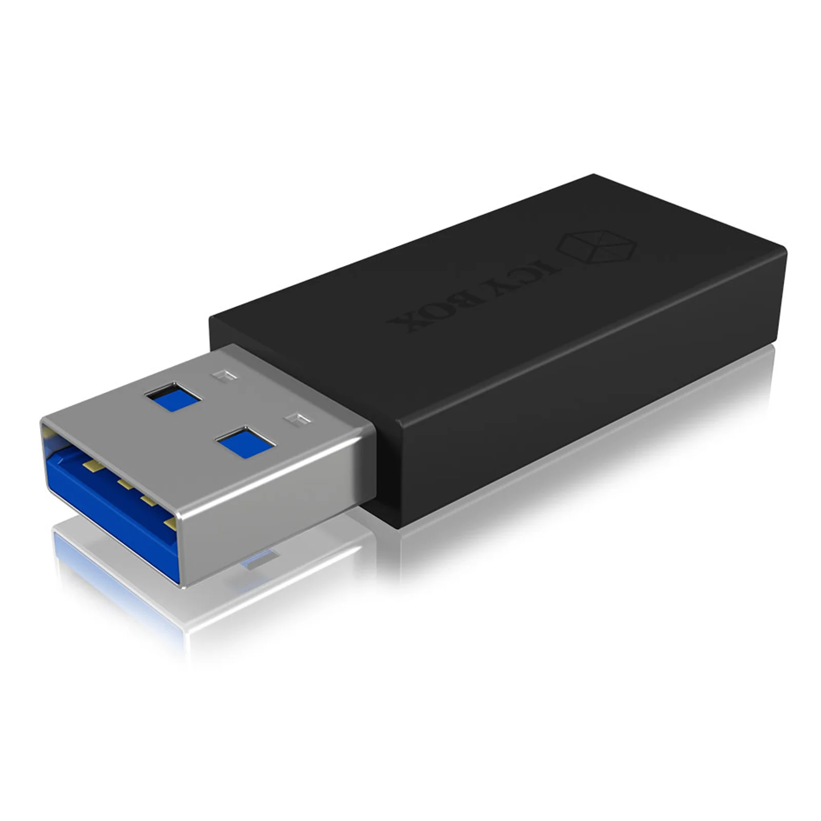 ICY BOX IB-CB015 USB Type-C 3.1 (Gen 2) USB Type-A 3.1 (Gen 2) Noir