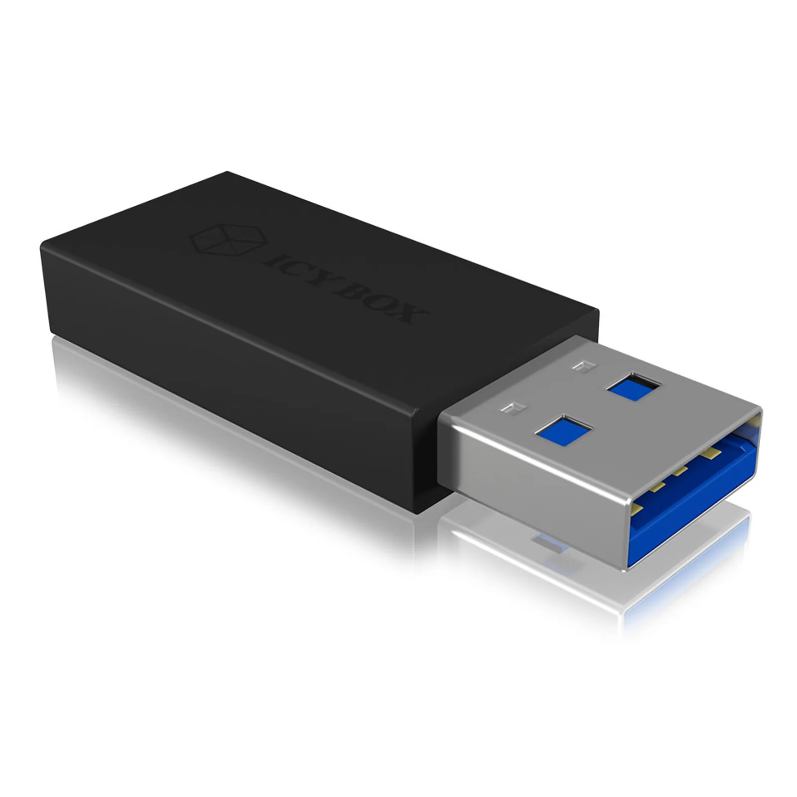 ICY BOX IB-CB015 USB Type-C 3.1 (Gen 2) USB Type-A 3.1 (Gen 2) Noir