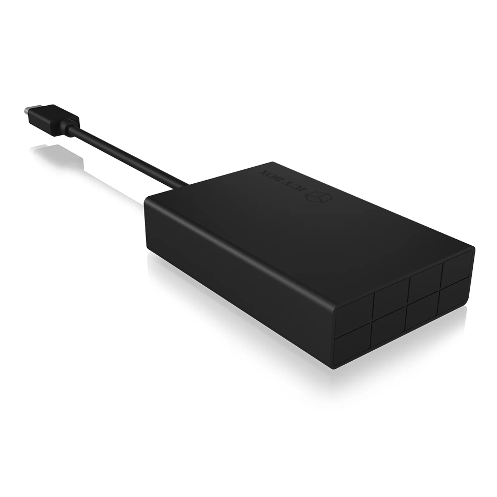 ICY BOX IB-CR401-C3 lecteur de carte mémoire USB 3.2 Gen 1 (3.1 Gen 1) Type-C Noir