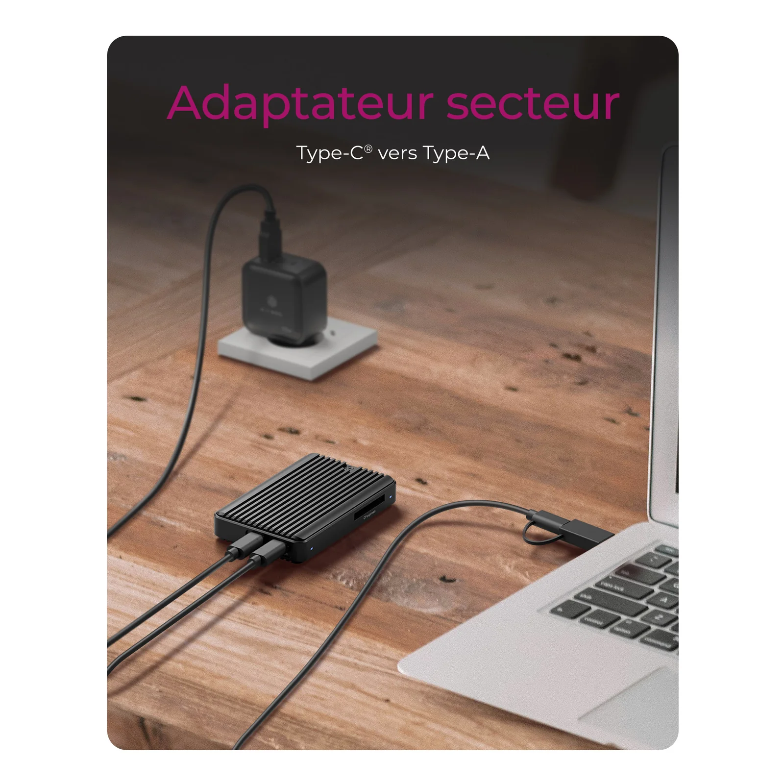 ICY BOX IB-CR601M-C31 Enceinte ssd Noir M.2