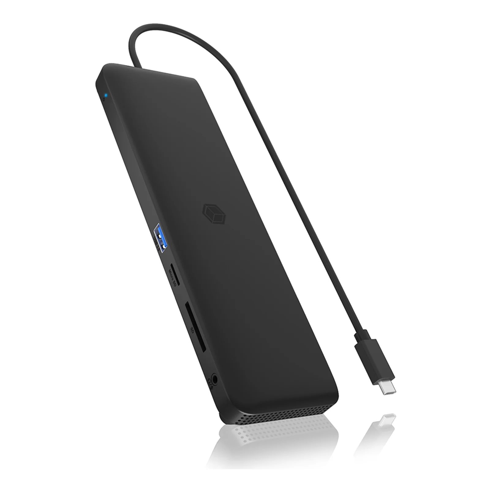 IB-DK2116-C Station d'accueil USB 3.2 Gen 2 (3.1 Gen 2) Type-C Noir