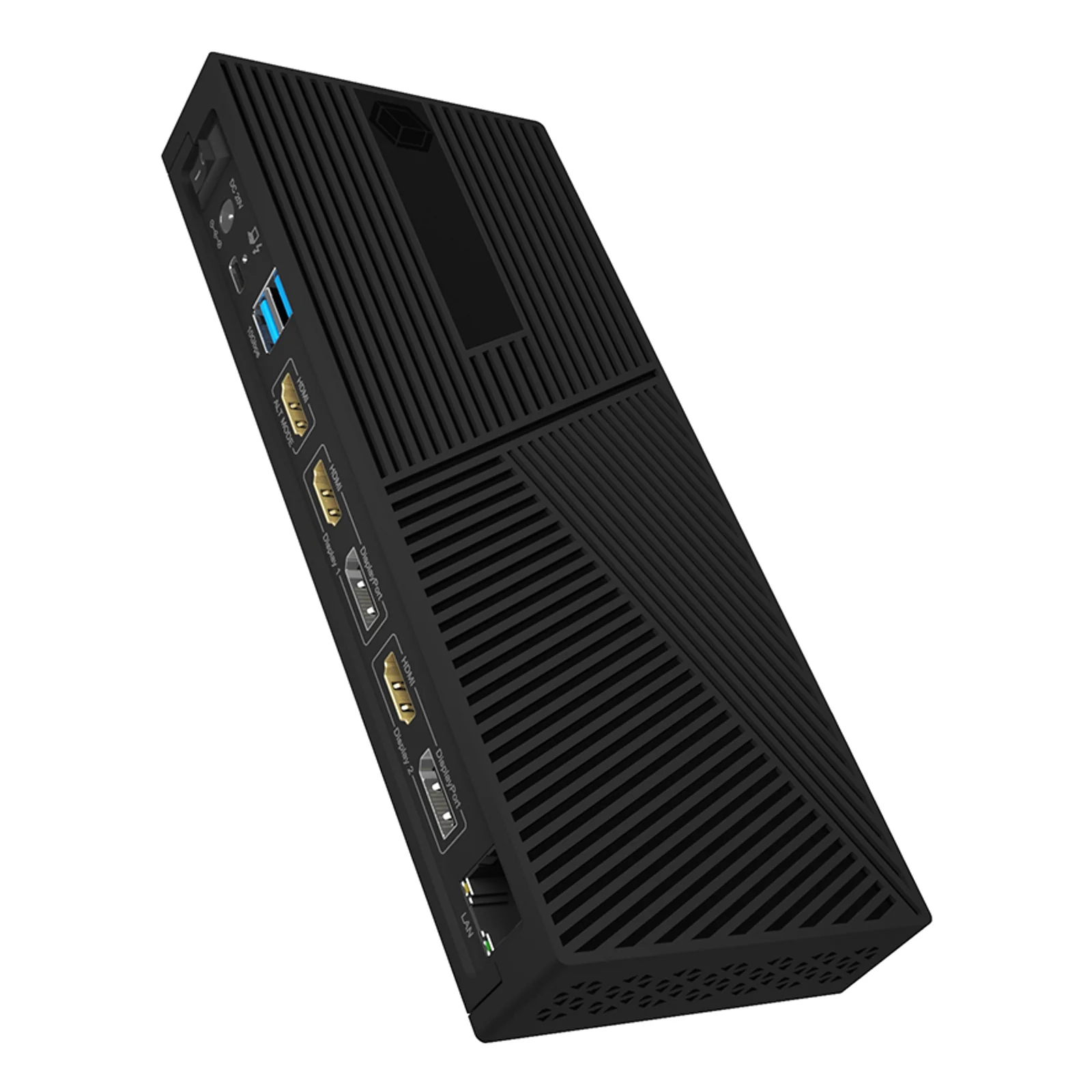 IB-DK2246AC Avec fil USB 3.2 Gen 2 (3.1 Gen 2) Type-A Noir