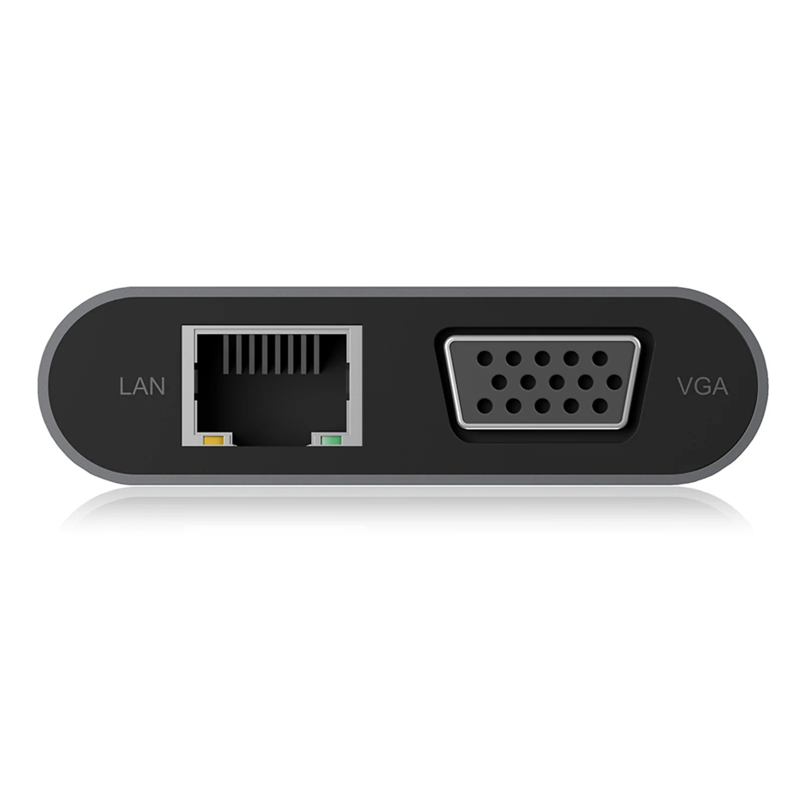 ICY BOX IB-DK4040-CPD Avec fil USB 3.2 Gen 1 (3.1 Gen 1) Type-C Anthracite, Noir