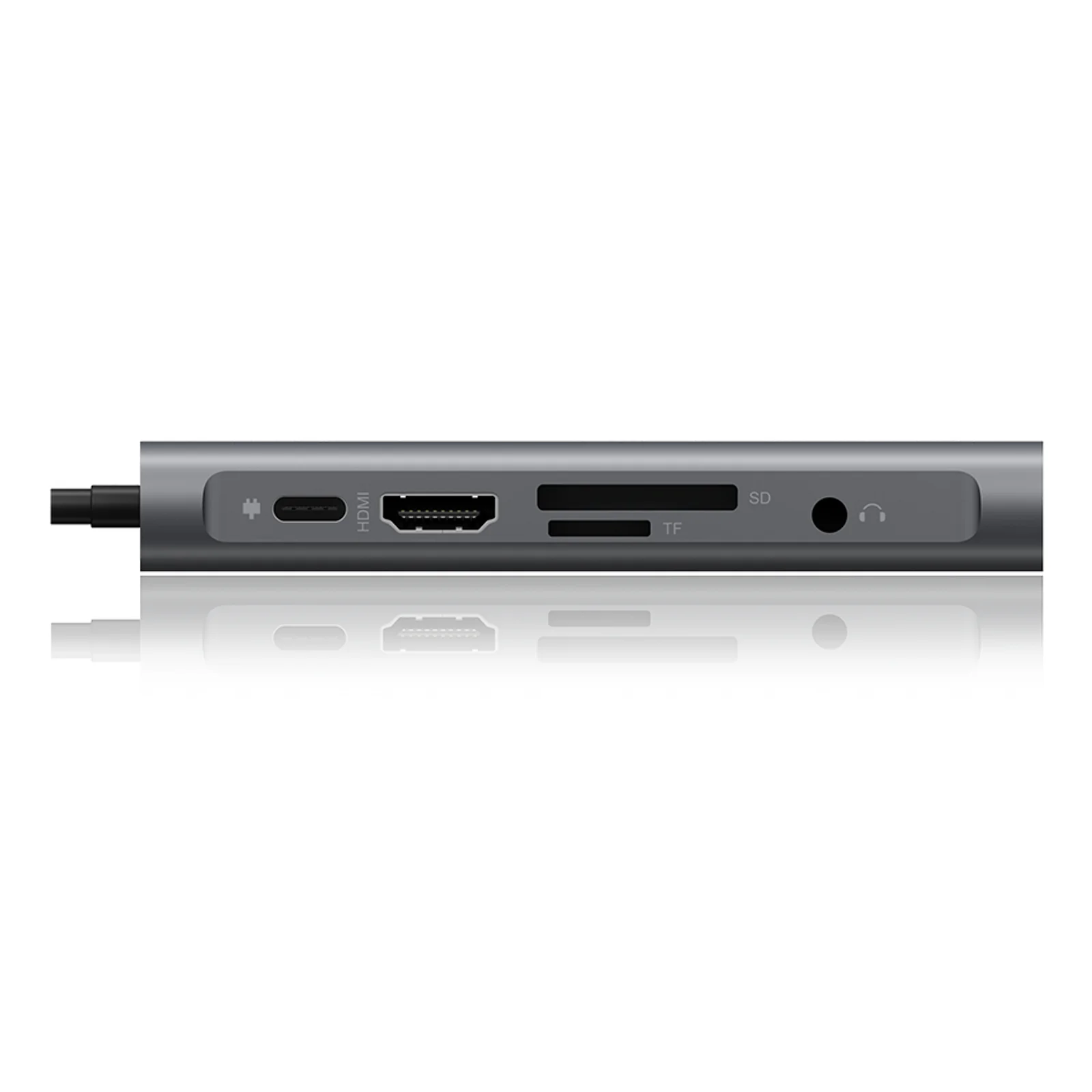 ICY BOX IB-DK4040-CPD Avec fil USB 3.2 Gen 1 (3.1 Gen 1) Type-C Anthracite, Noir