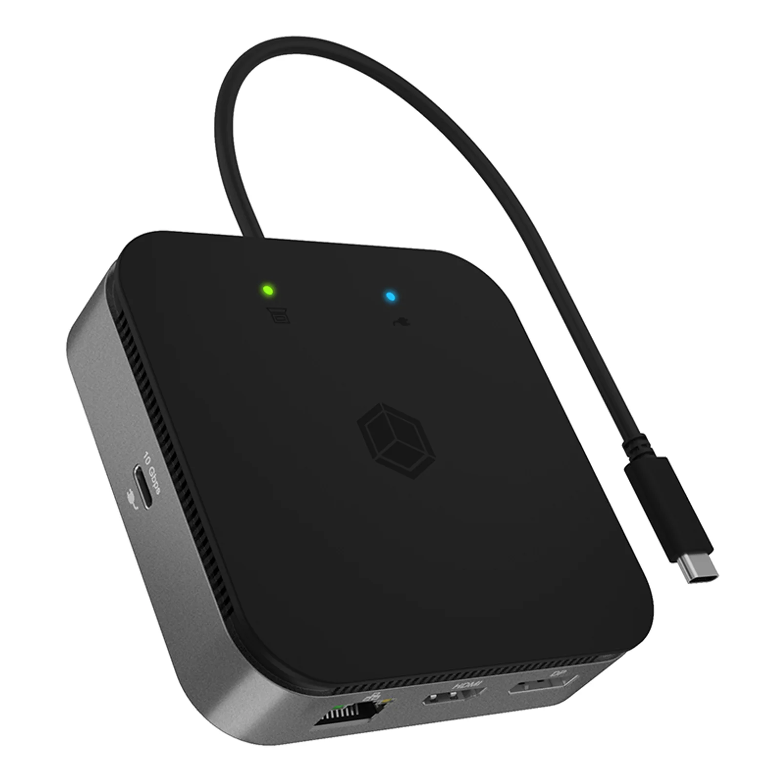 IB-DK408-C41 Avec fil USB4 Anthracite