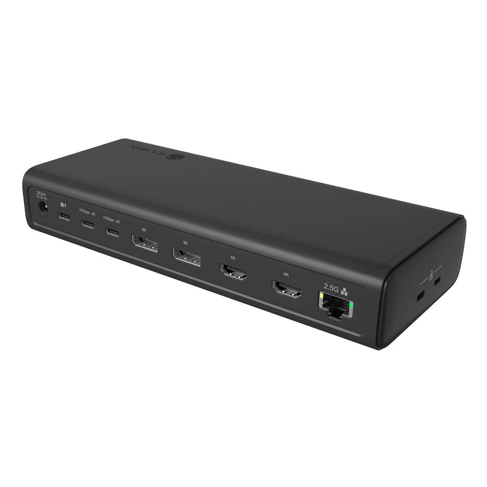 IB-DK7401-CU31 Avec fil USB 3.2 Gen 2 (3.1 Gen 2) Type-C Noir