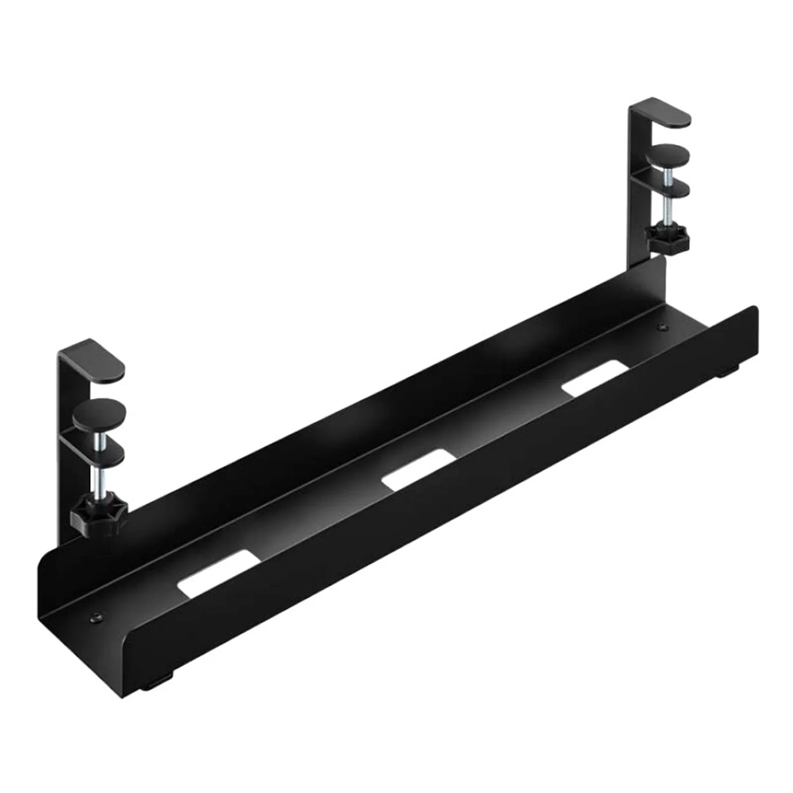 IB-EWA101B-CM Bureau Plateau de câbles Noir 1 pièce(s)