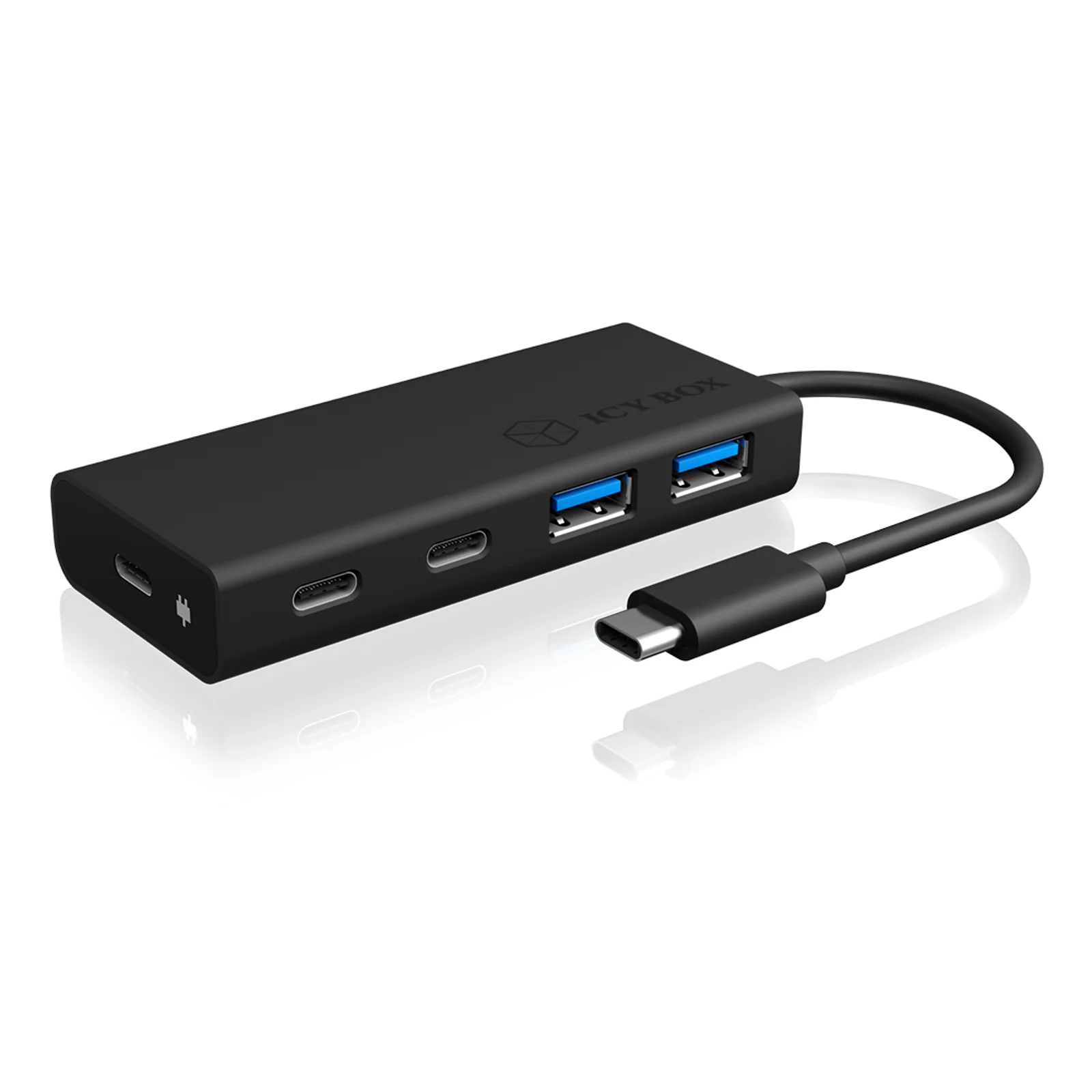 IB-HUB1426-CPD USB 3.2 Gen 1 (3.1 Gen 1) Type-C 5000 Mbit/s Noir
